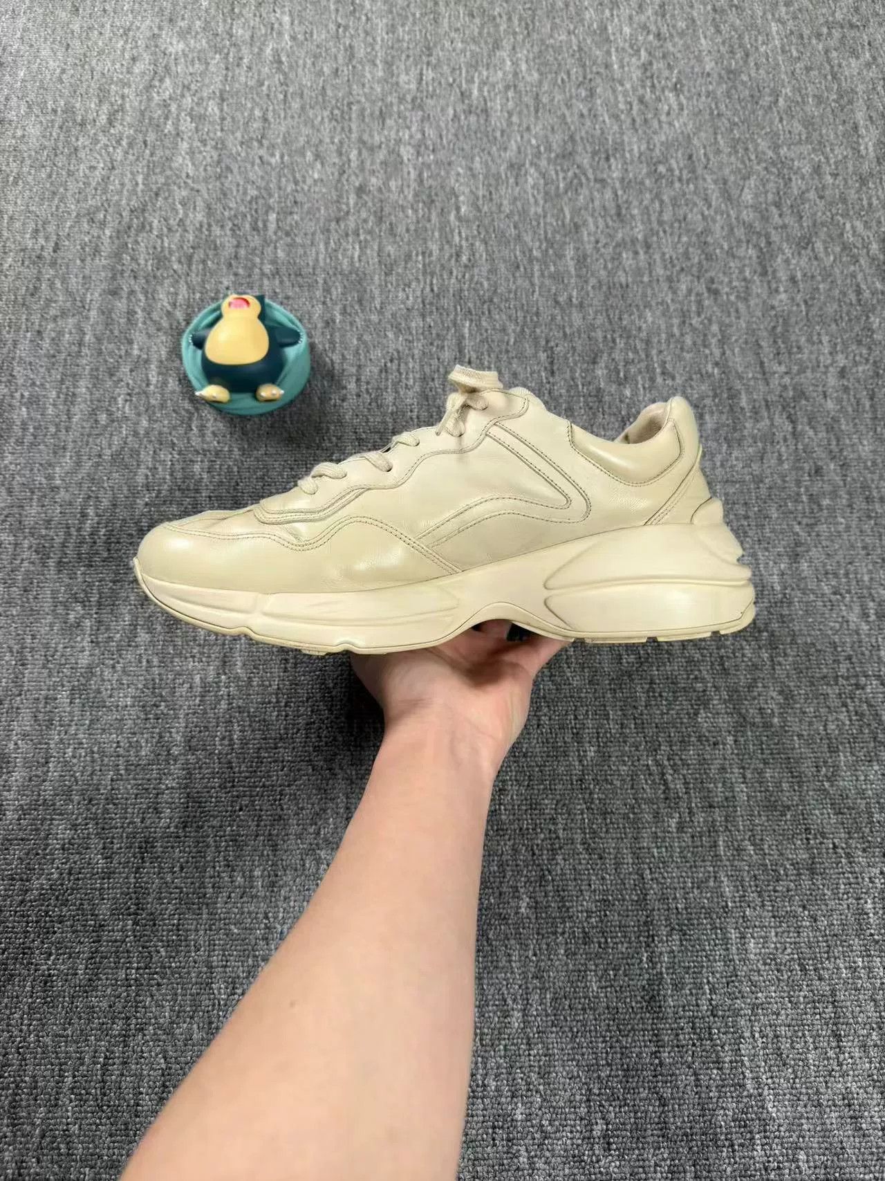 Gucci Gucci Rhyton Web Logo Sneakers Size 12 Size US 12 / EU 45 - 7 Thumbnail
