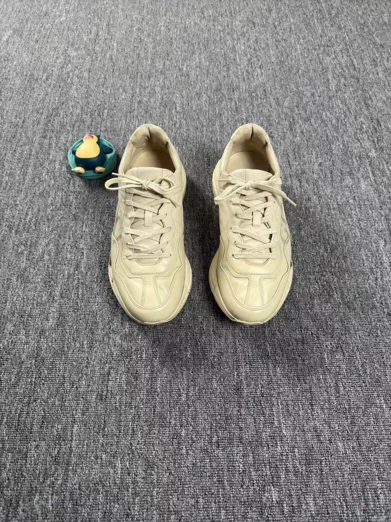 Gucci Gucci Rhyton Web Logo Sneakers Size 12 Size US 12 / EU 45 - 2 Thumbnail