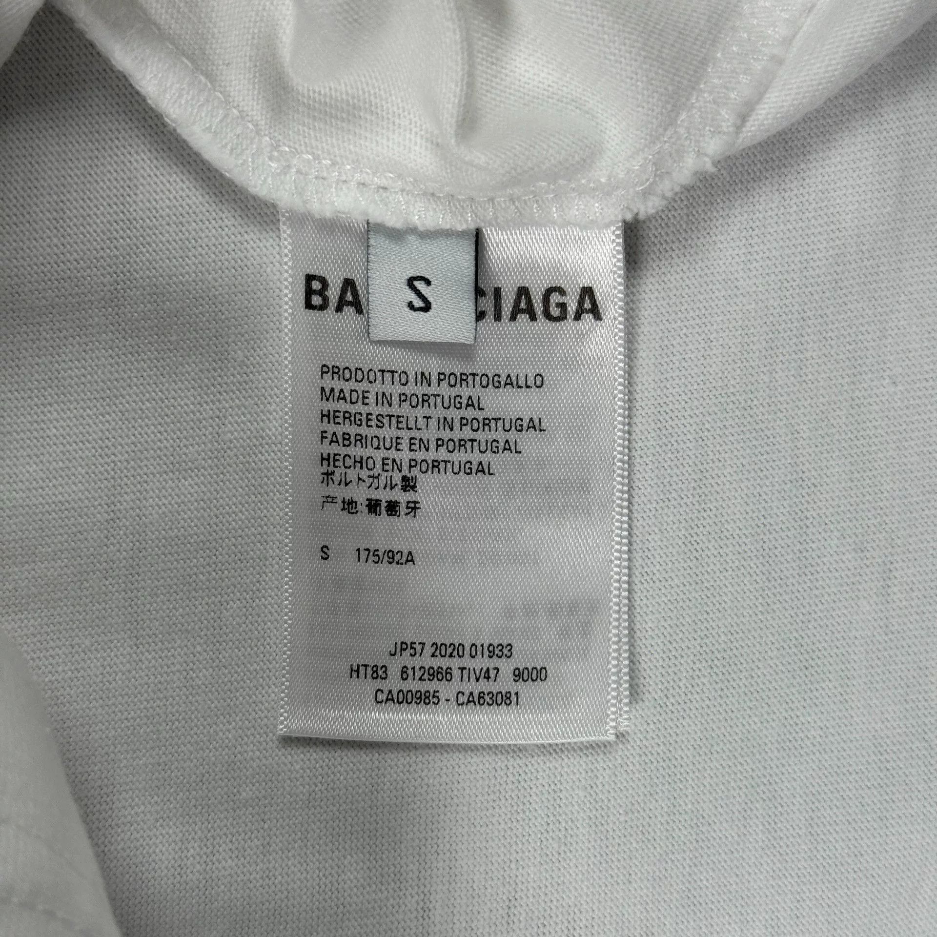 Balenciaga Balenciaga Crew Portrait Graphic T-Shirt S Size US S / EU 44-46 / 1 - 4 Thumbnail