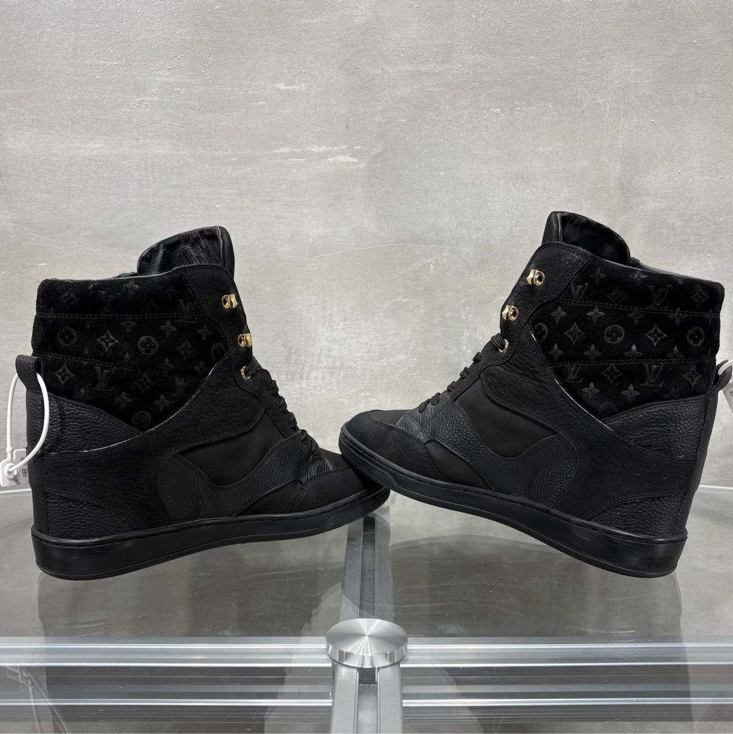Louis Vuitton Louis Vuitton Black Boots it_36 Women Size US 6 / IT 36 - 5 Thumbnail