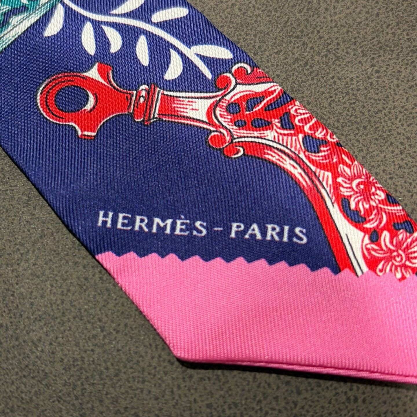 Hermes Hermes Blue Scarf one size Men Size ONE SIZE - 3 Thumbnail