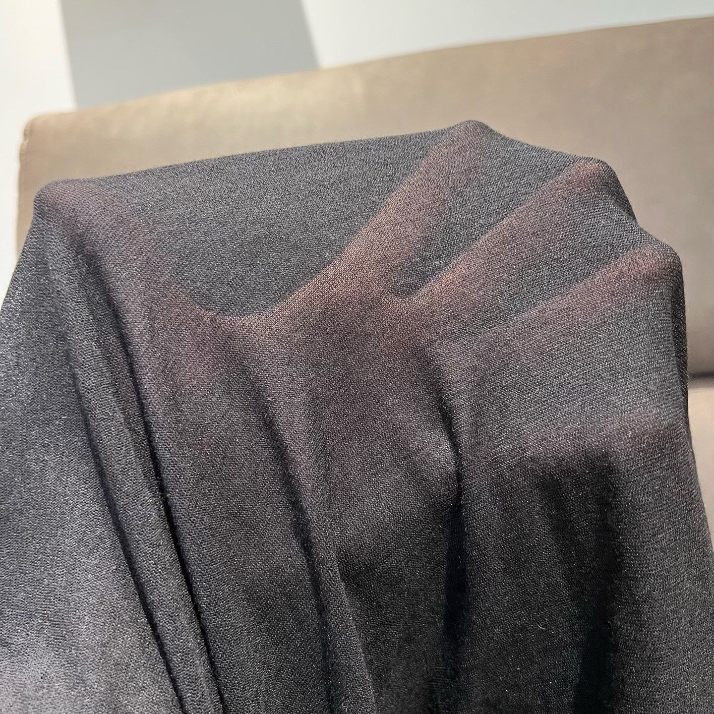 Chanel Chanel Black Scarf one size Men Size ONE SIZE - 7 Thumbnail