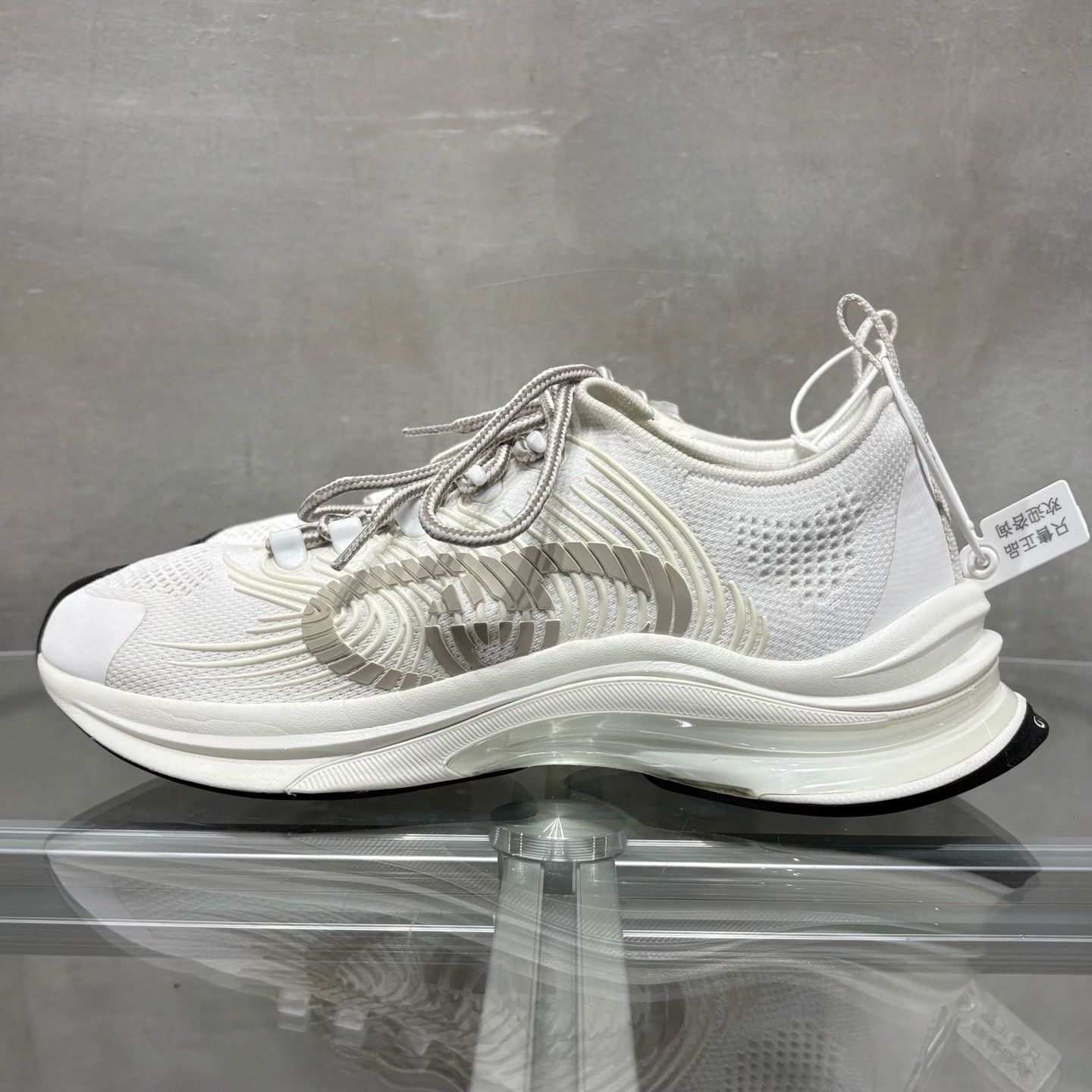 Gucci Gucci Casual White Lowtop Sneakers 9 Men Size US 9 / EU 42 - 3 Thumbnail