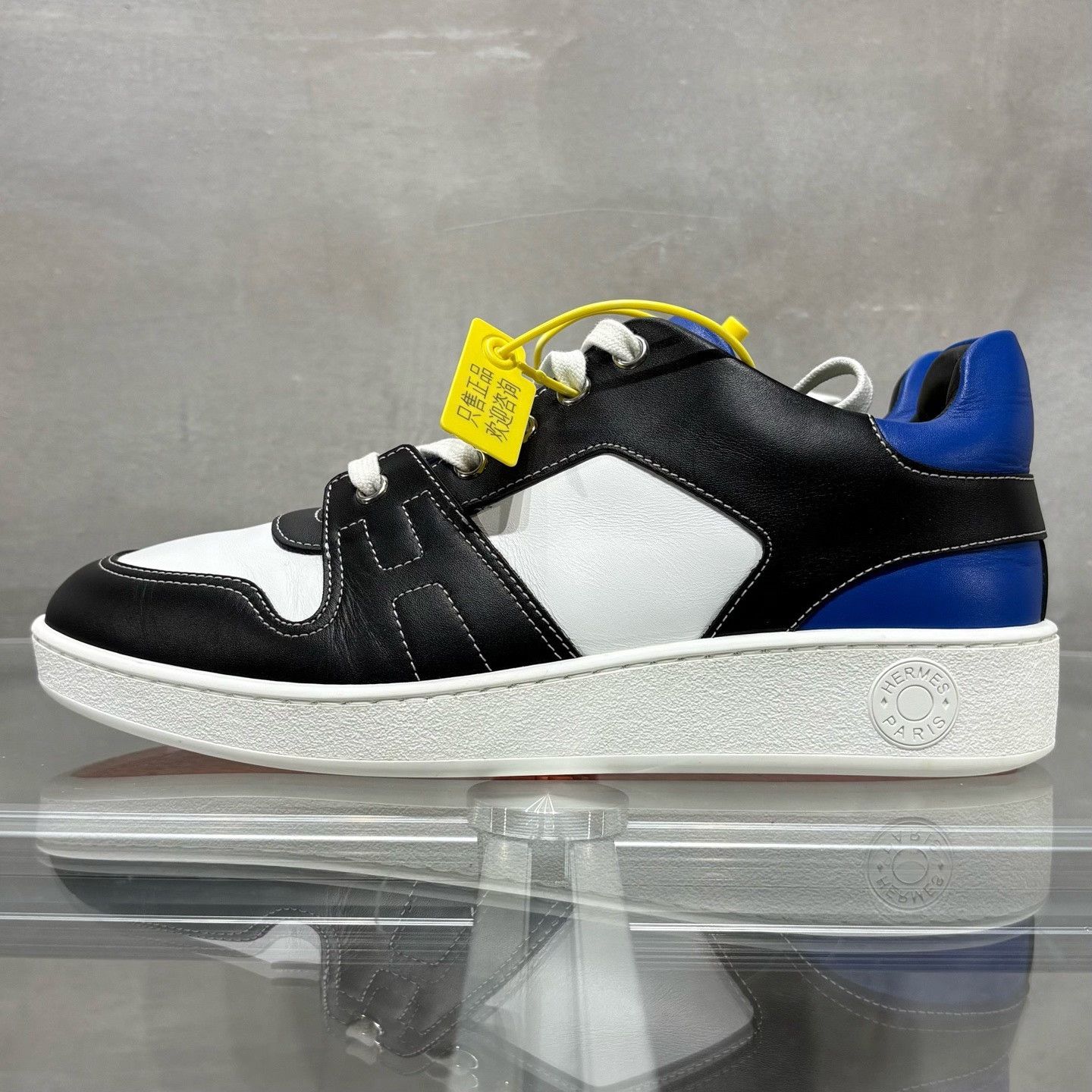 Hermes Hermes Blue Lowtop Sneakers 6 Men Size US 6 / EU 39 - 3 Thumbnail