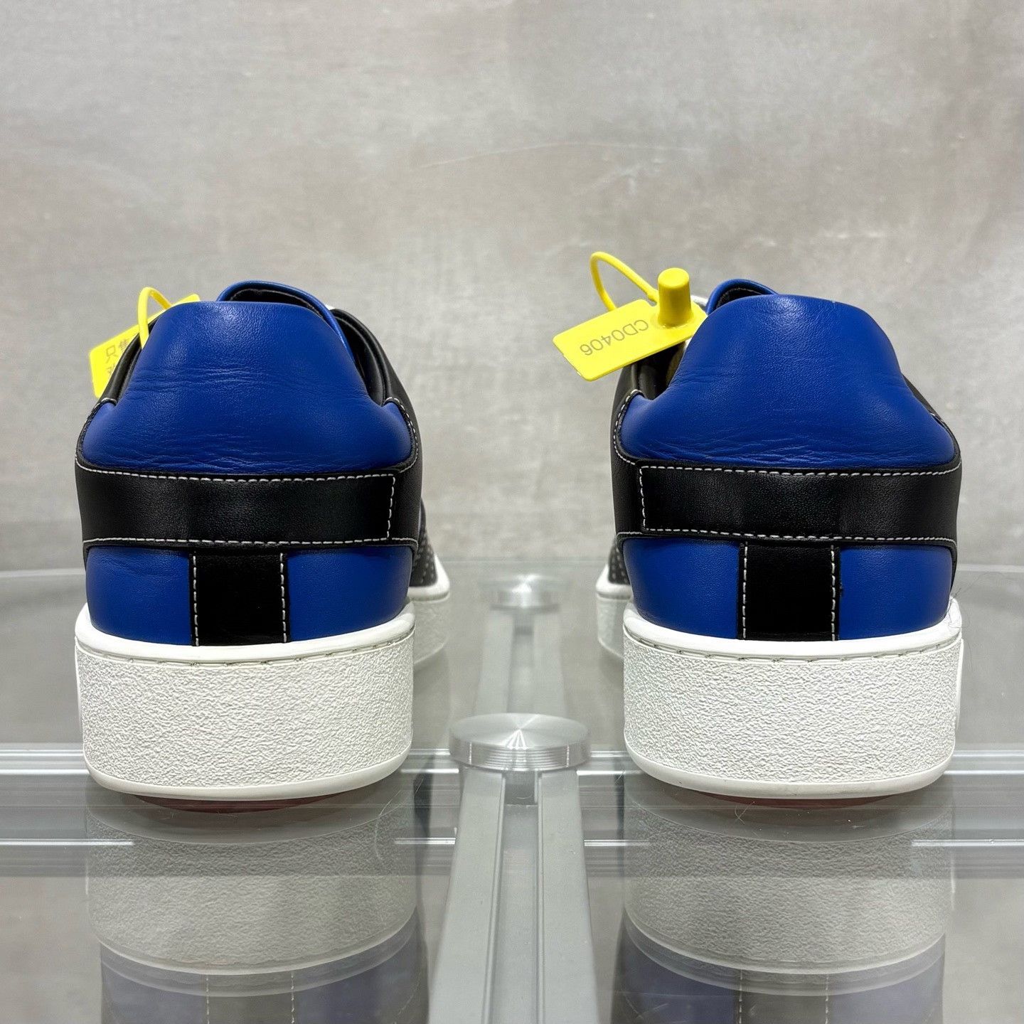 Hermes Hermes Blue Lowtop Sneakers 6 Men Size US 6 / EU 39 - 6 Thumbnail