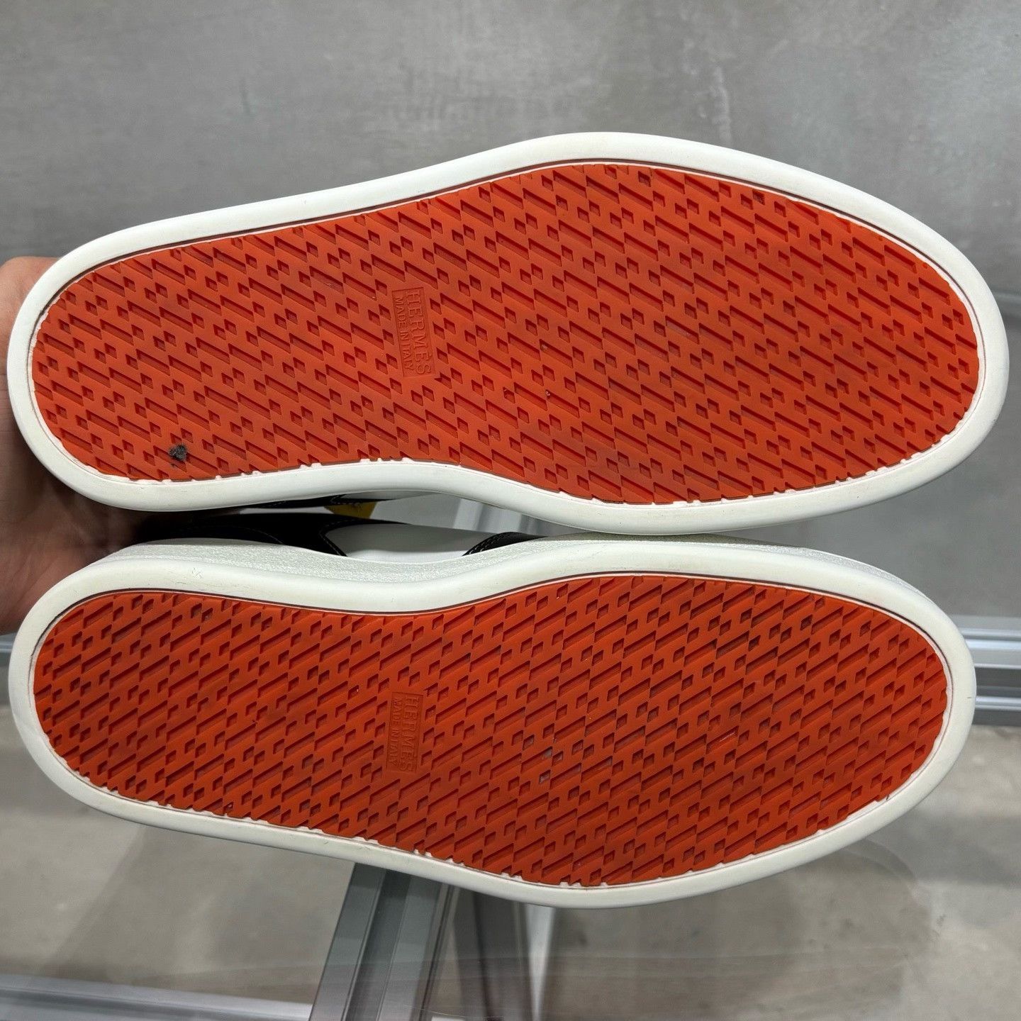 Hermes Hermes Blue Lowtop Sneakers 6 Men Size US 6 / EU 39 - 7 Thumbnail
