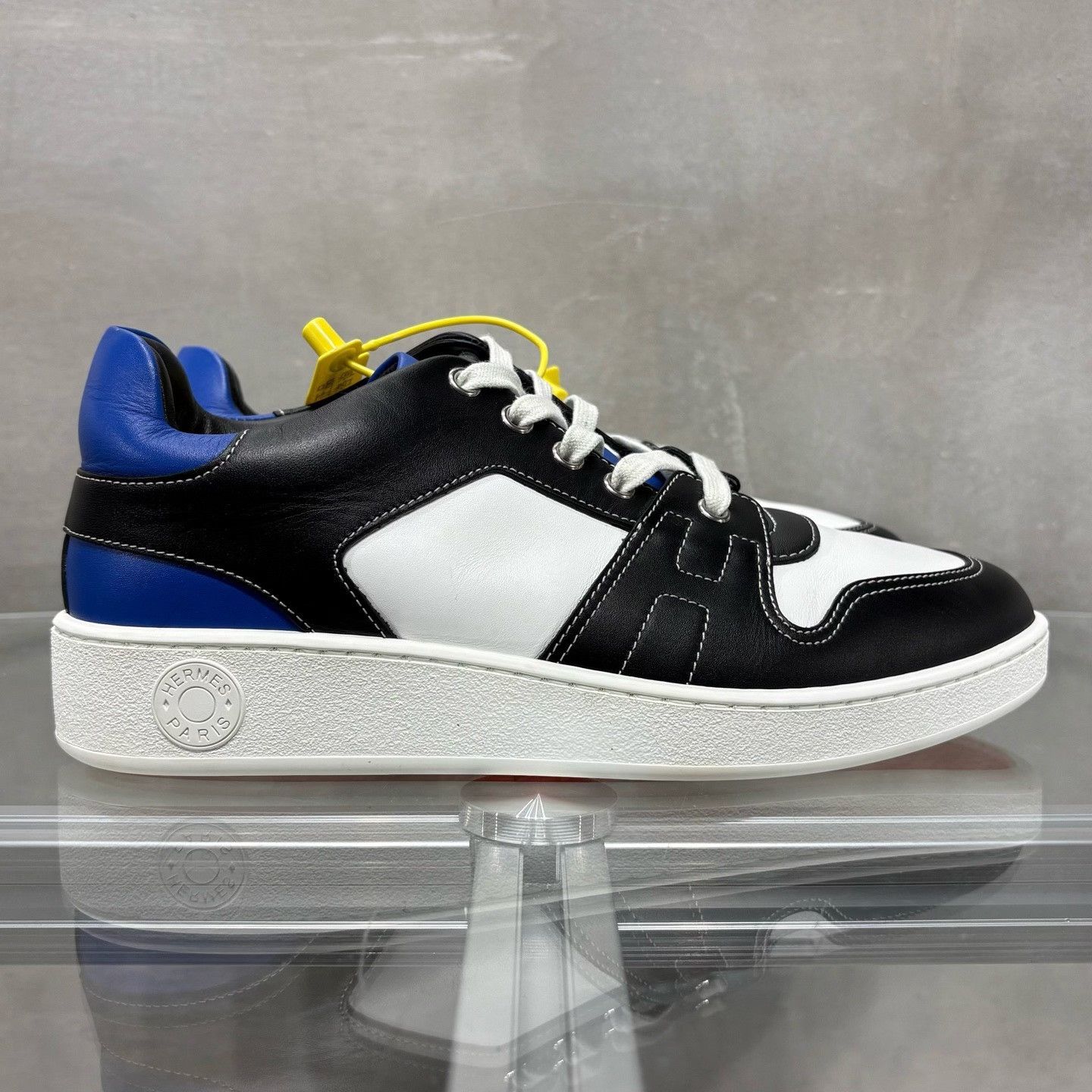 Hermes Hermes Blue Lowtop Sneakers 6 Men Size US 6 / EU 39 - 4 Thumbnail