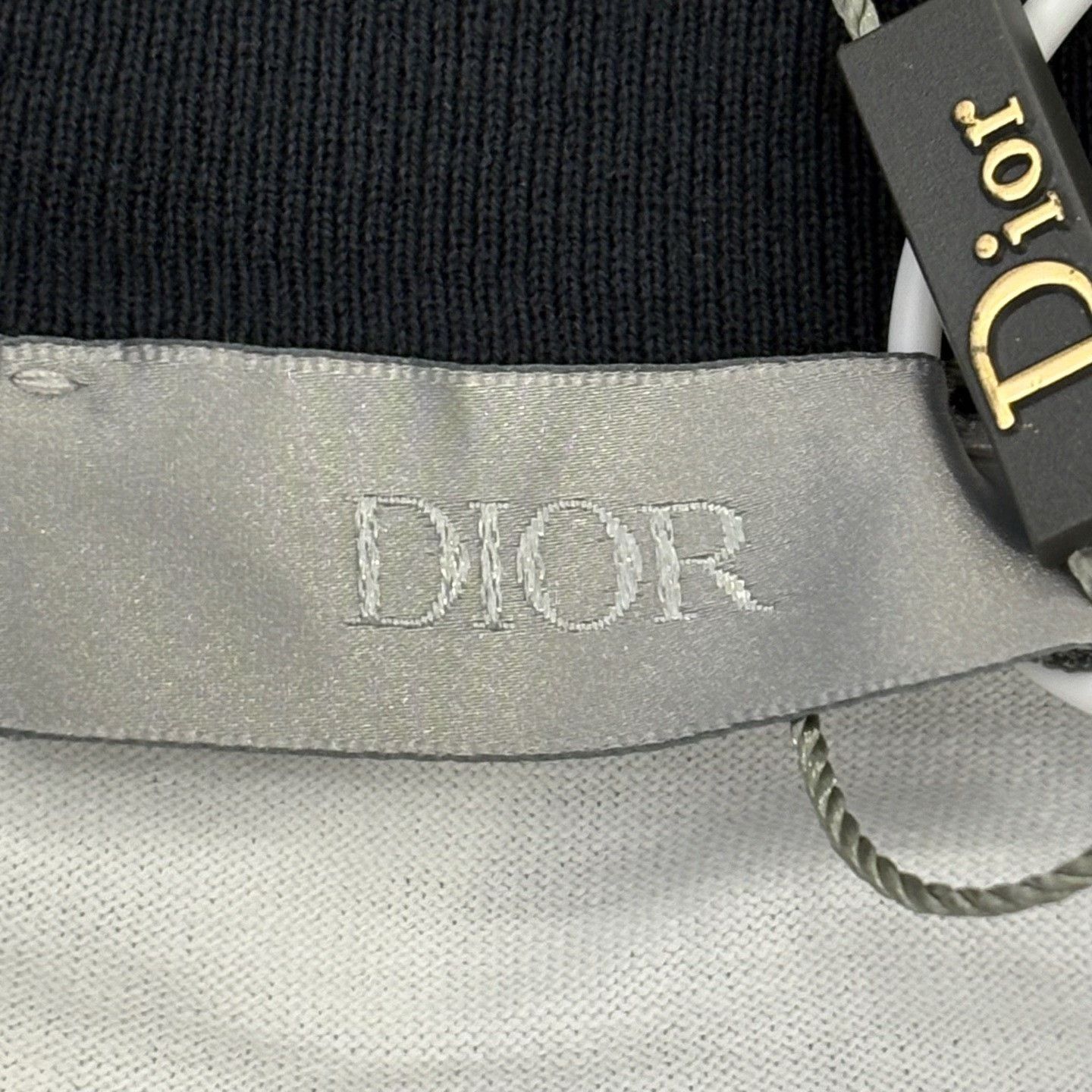 Dior Dior Retro Embroidered Black T-Shirt xl Men Size US XL / EU 56 / 4 - 3 Thumbnail