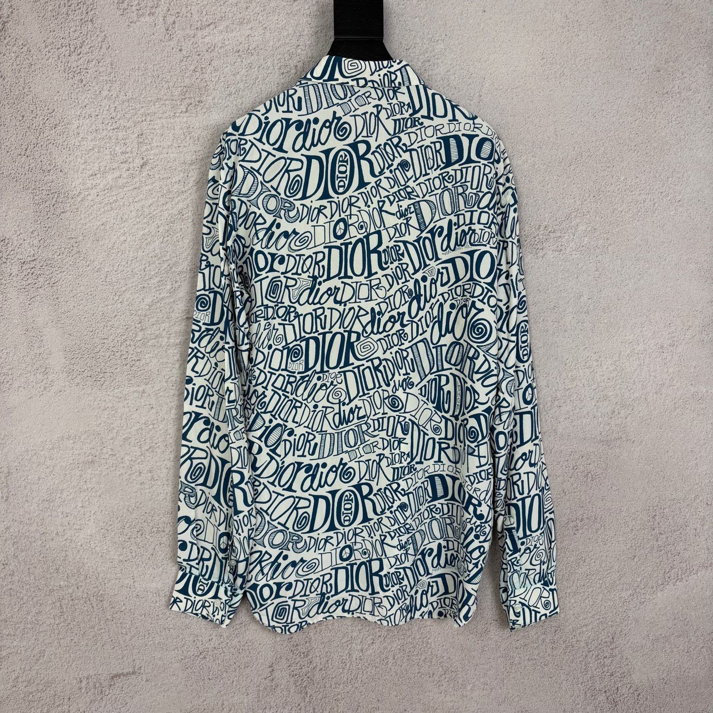 Dior Dior Retro Blue Shirt xl Men Size S / US 4 / IT 40 - 2 Thumbnail