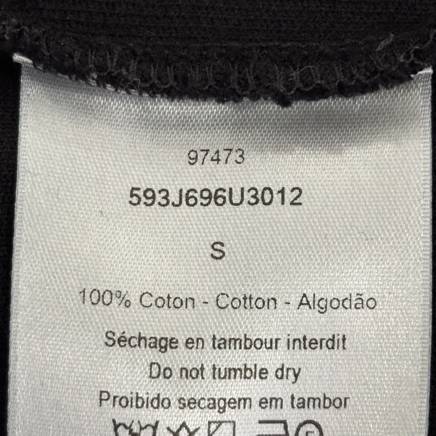 Dior Dior Retro Embroidered Black T-Shirt s Men Size US S / EU 44-46 / 1 - 6 Thumbnail