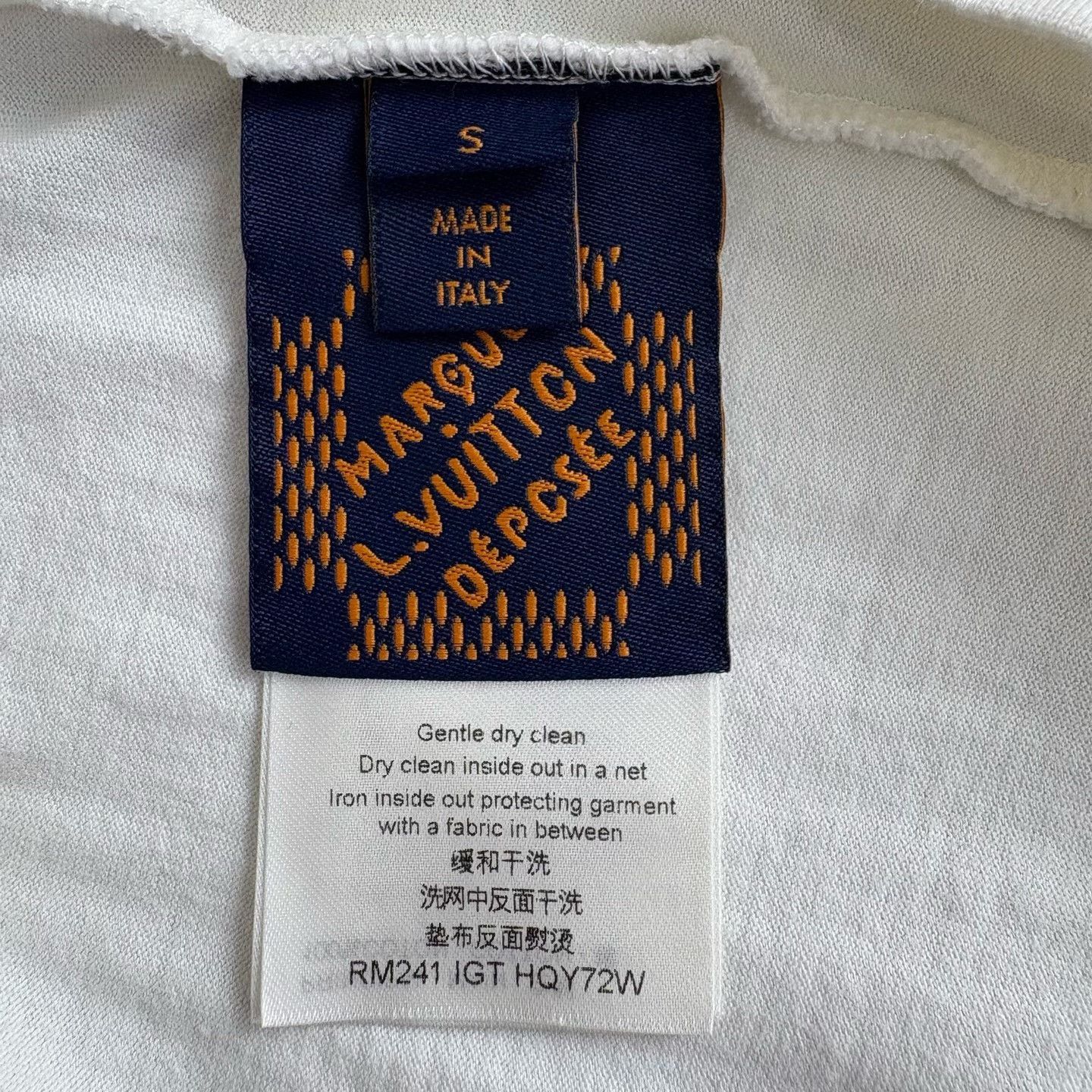 Louis Vuitton Louis Vuitton White T-Shirt s Men Size US S / EU 44-46 / 1 - 4 Thumbnail
