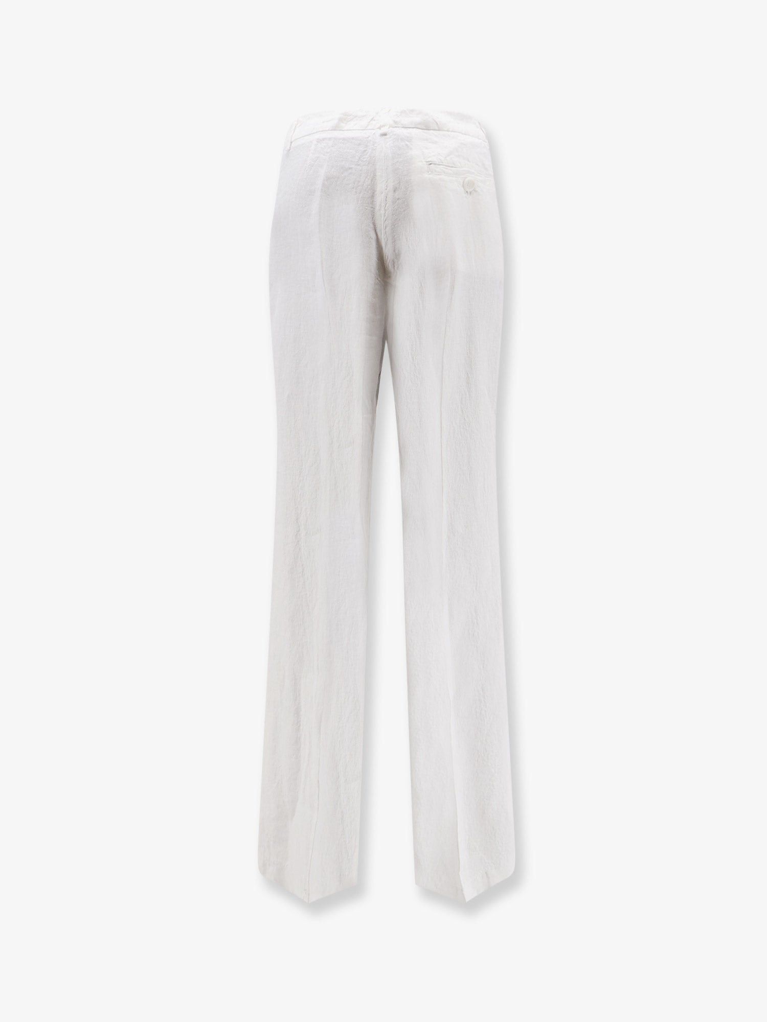 Aspesi "Vissuto" Linen Trousers Size 26" / US 2 / IT 38 - 2 Thumbnail