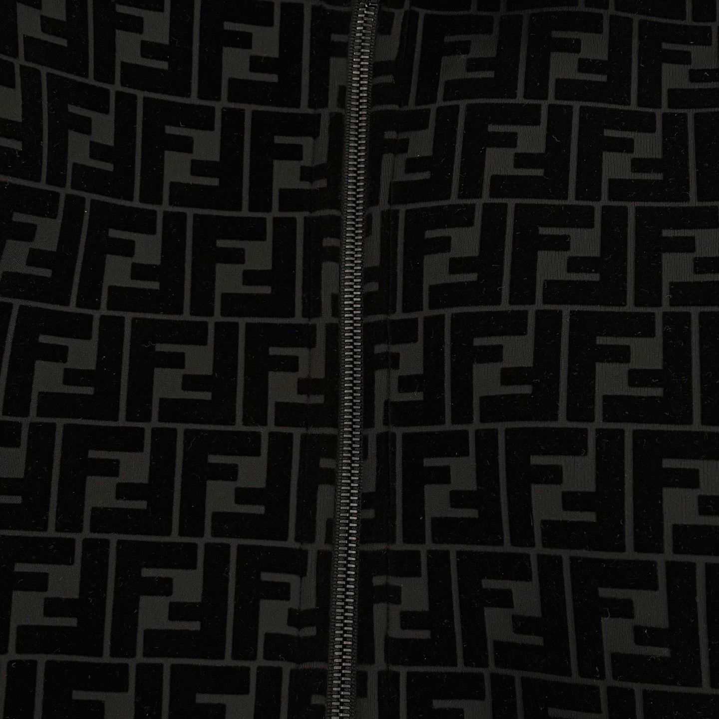 Fendi Fendi Velvet Printed Black Light Jacket xxs Men Size US XXS / EU 40 - 7 Thumbnail