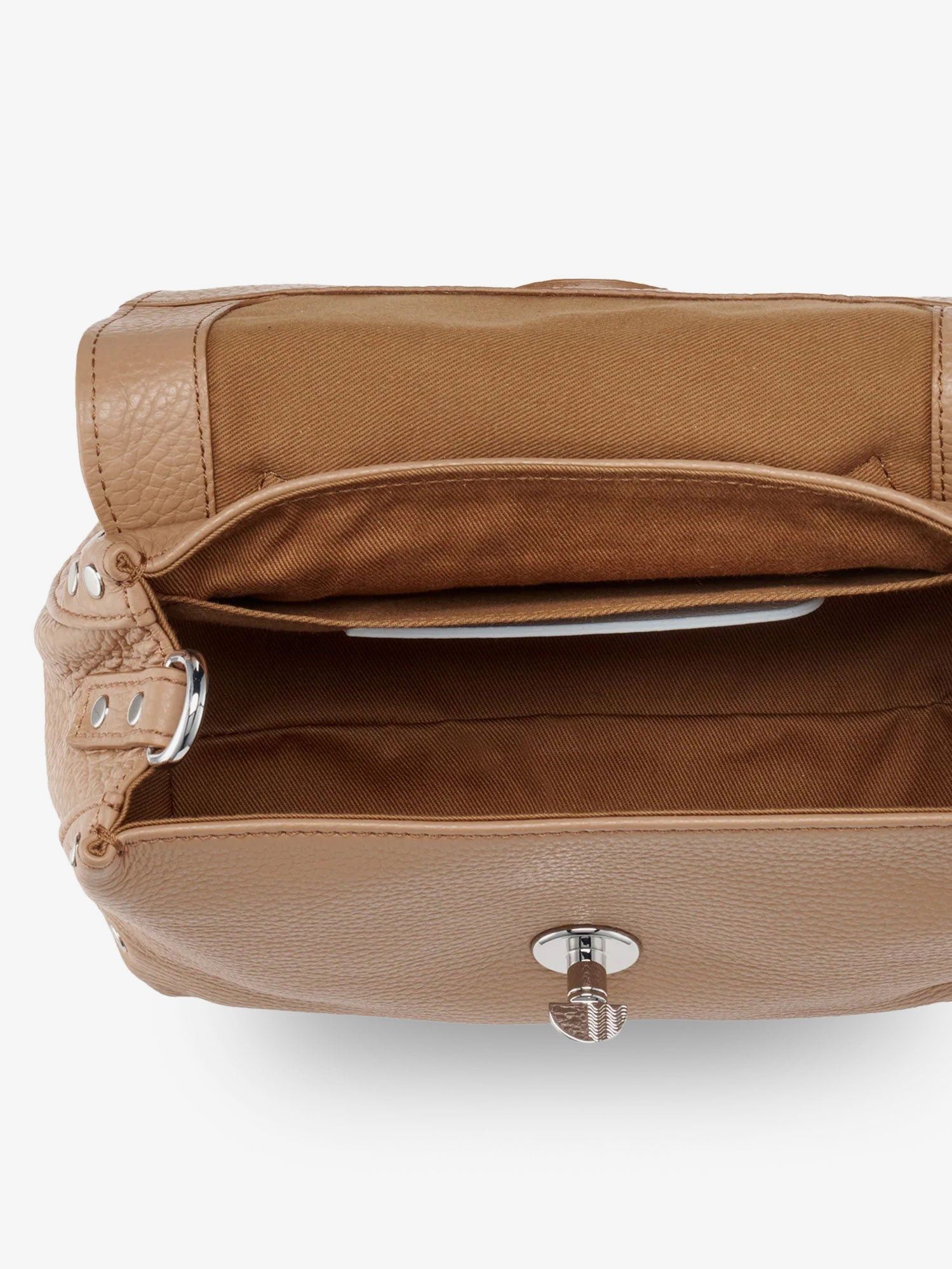 Zanellato Postina Daily Baby Hammered Leather Crossbody Bag Size ONE SIZE - 5 Thumbnail