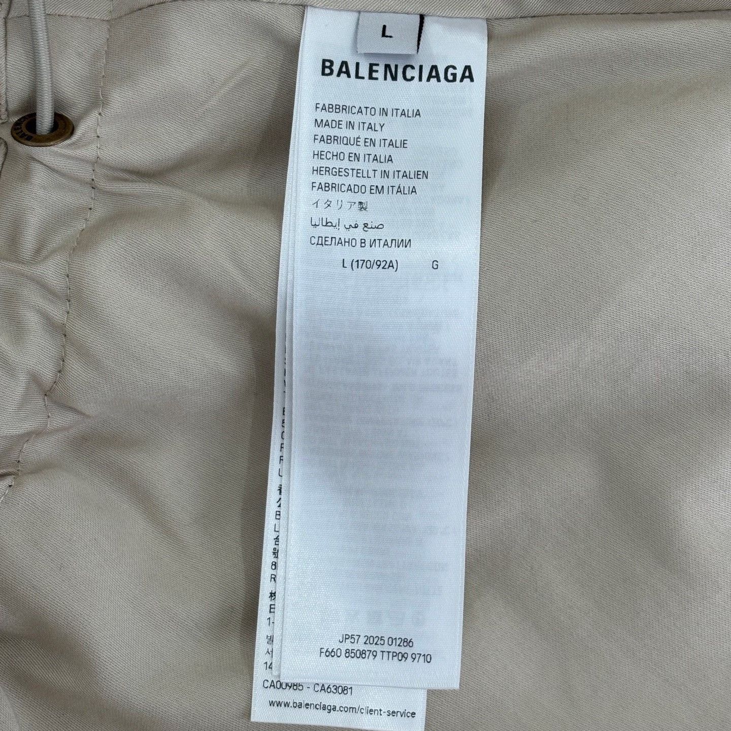 Balenciaga Balenciaga Light Jacket l Men Size US L / EU 52-54 / 3 - 4 Thumbnail