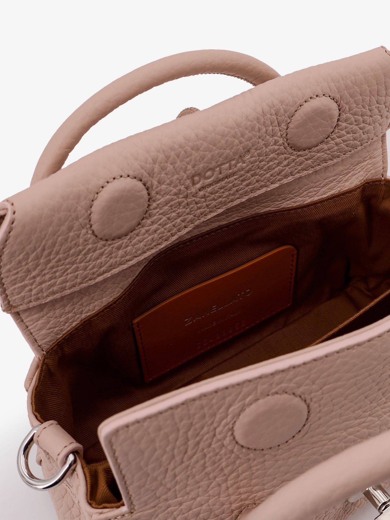 Zanellato Dotta Hammered Leather Crossbody Bag Size ONE SIZE - 4 Thumbnail