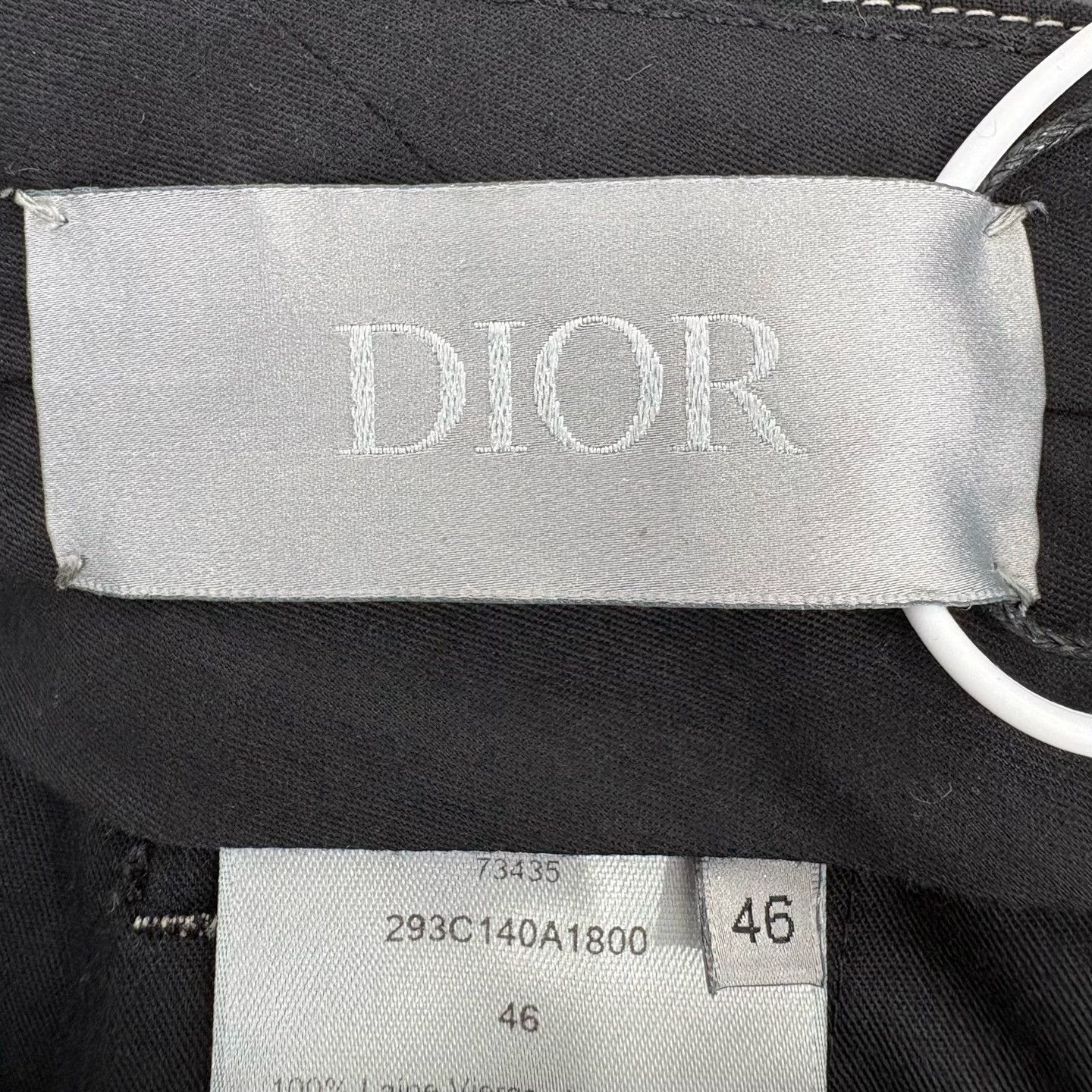 Dior Dior Casual Black Formal Trousers 40r Men Size 40R - 3 Thumbnail