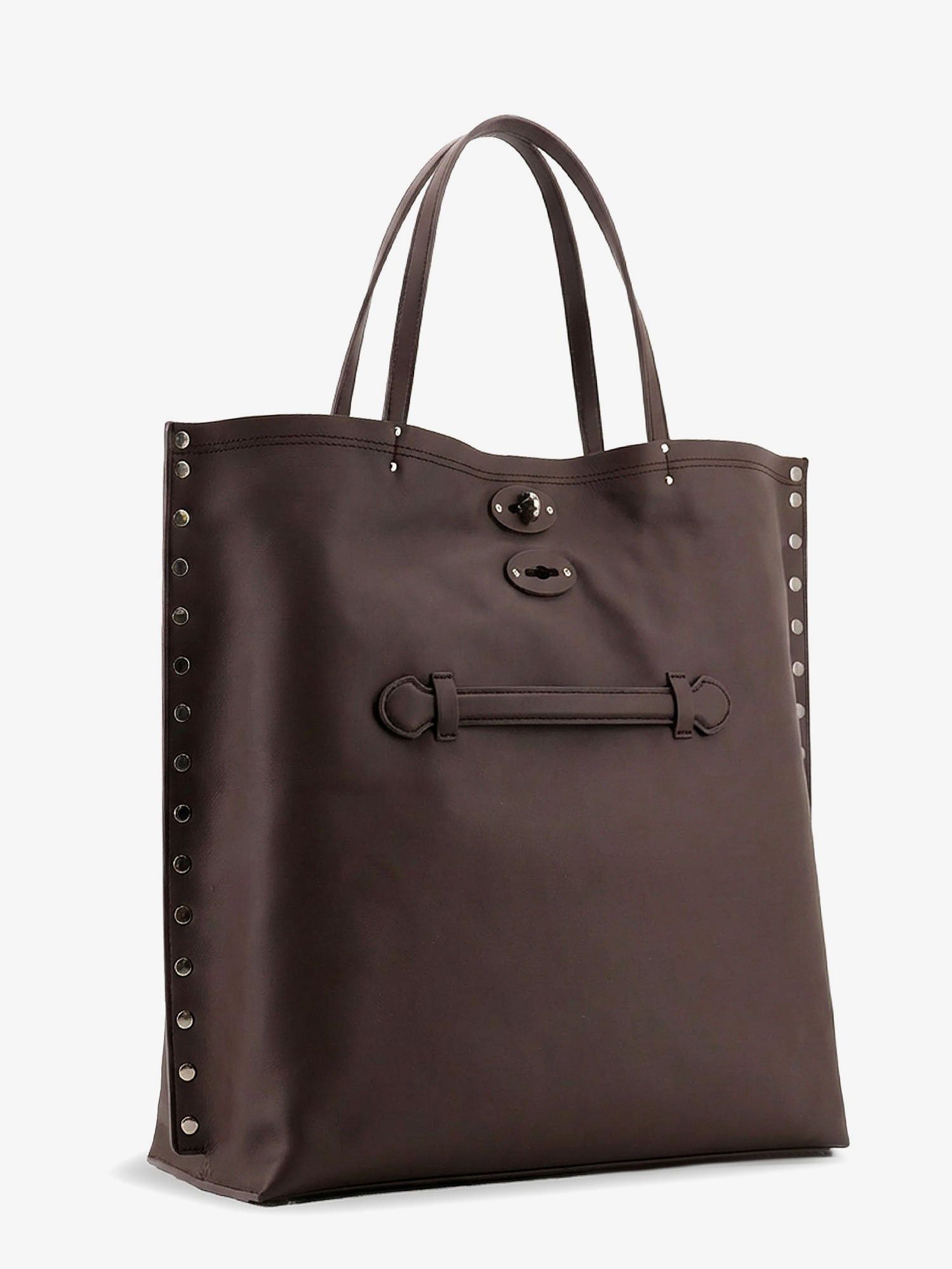 Zanellato A Spasso Leather Shopping Bag Size ONE SIZE - 3 Thumbnail