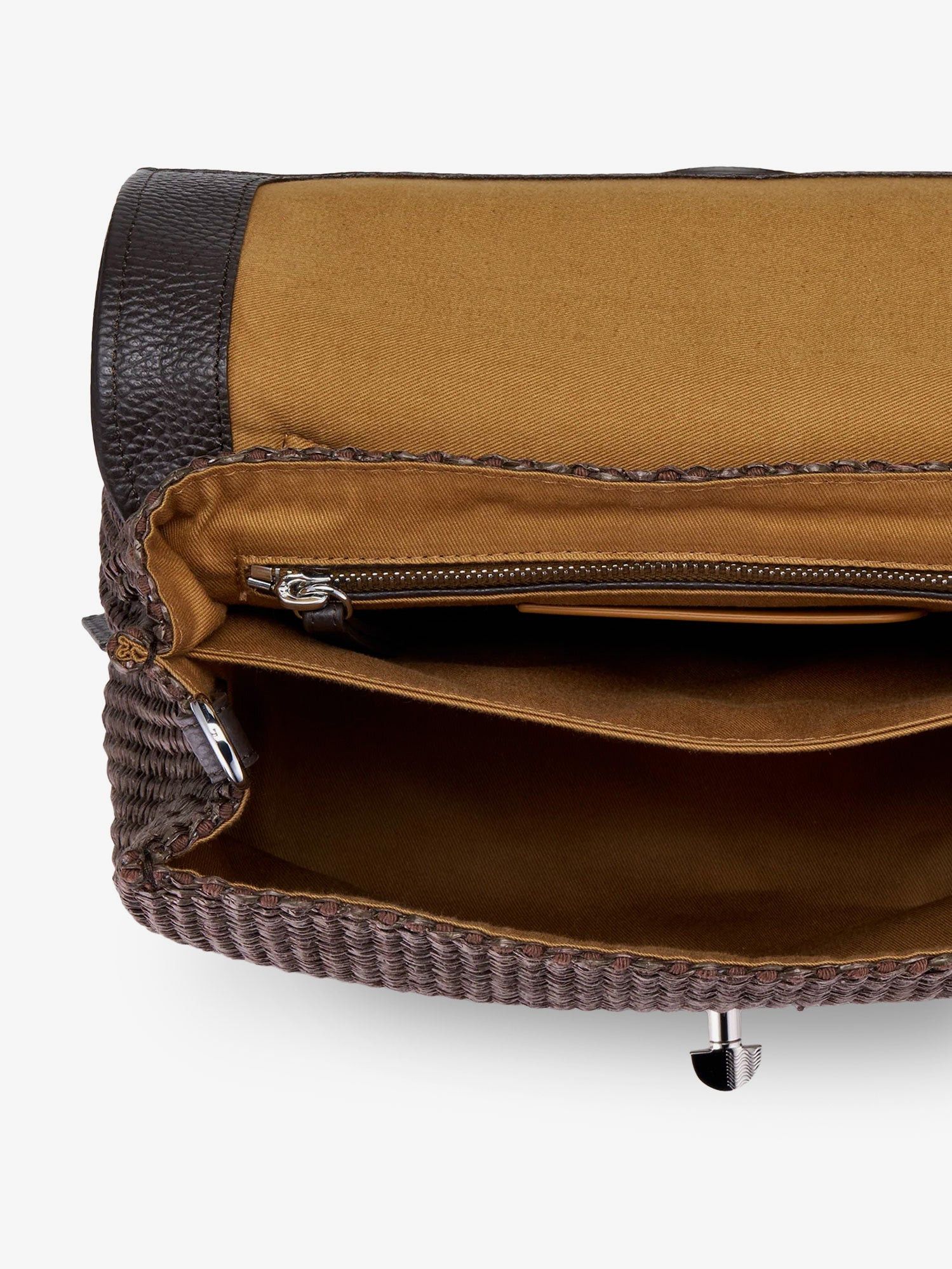 Zanellato Postina S Raffia Crossbody Bag Size ONE SIZE - 4 Thumbnail