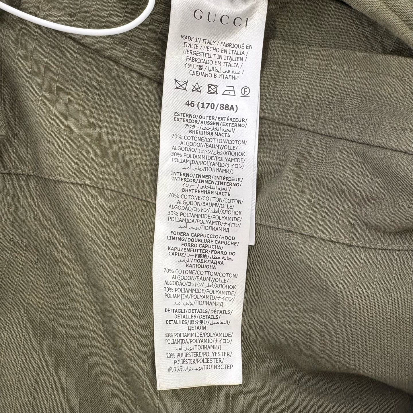 Gucci Gucci Embroidered Green Light Jacket s Men Size US S / EU 44-46 / 1 - 5 Thumbnail