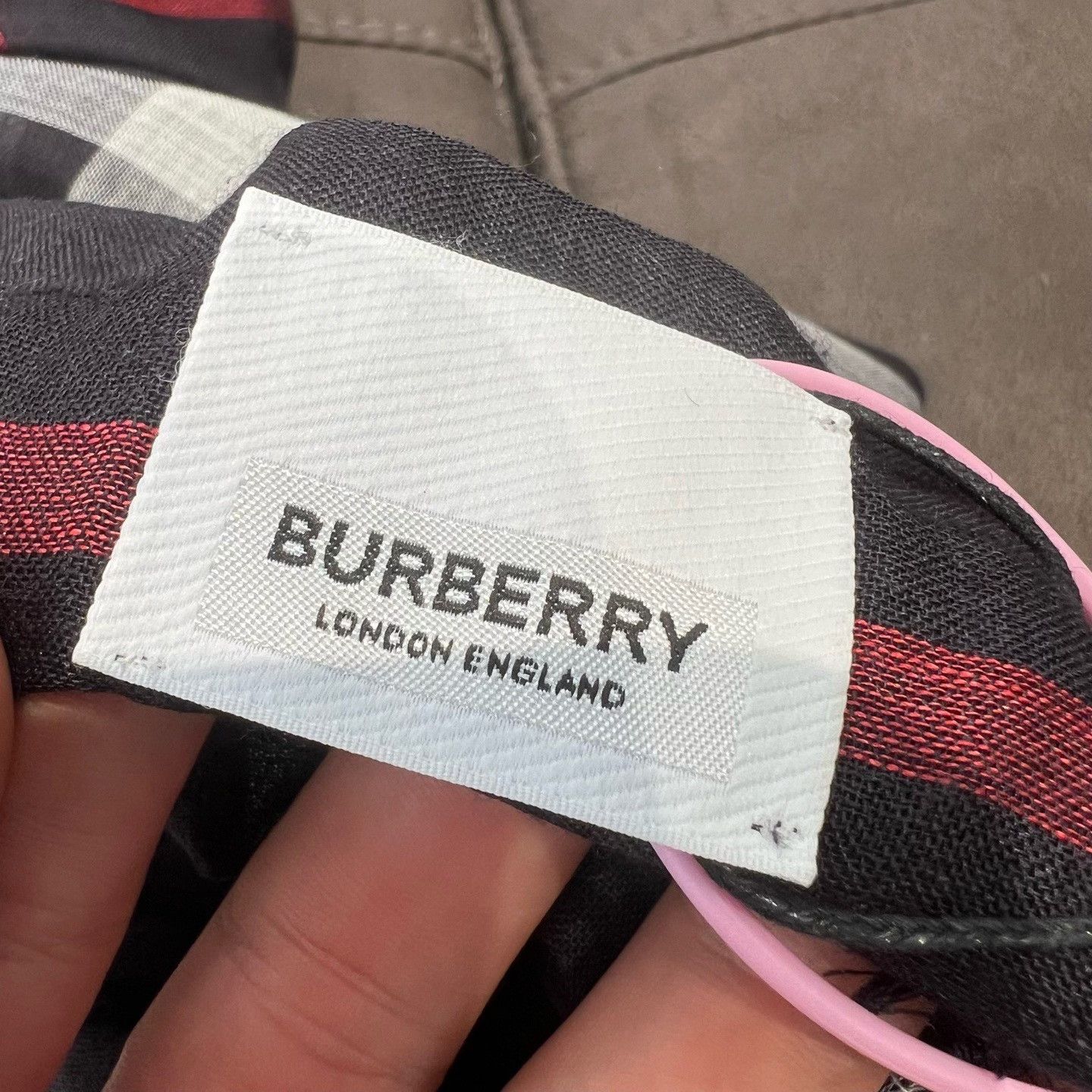 Burberry Burberry Patchwork Plaid Scarf one size Men Size ONE SIZE - 2 Thumbnail