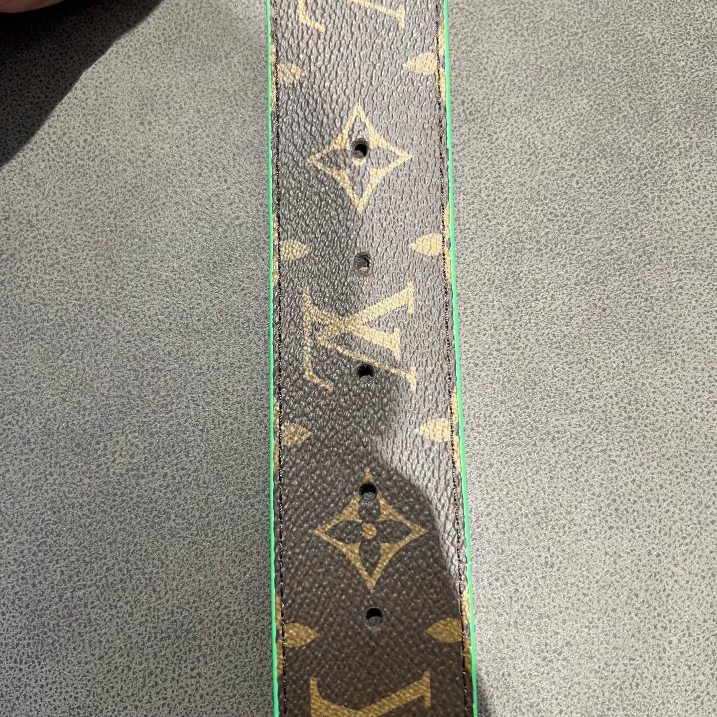 Louis Vuitton Louis Vuitton Retro Green Belt one size Men Size ONE SIZE - 7 Thumbnail
