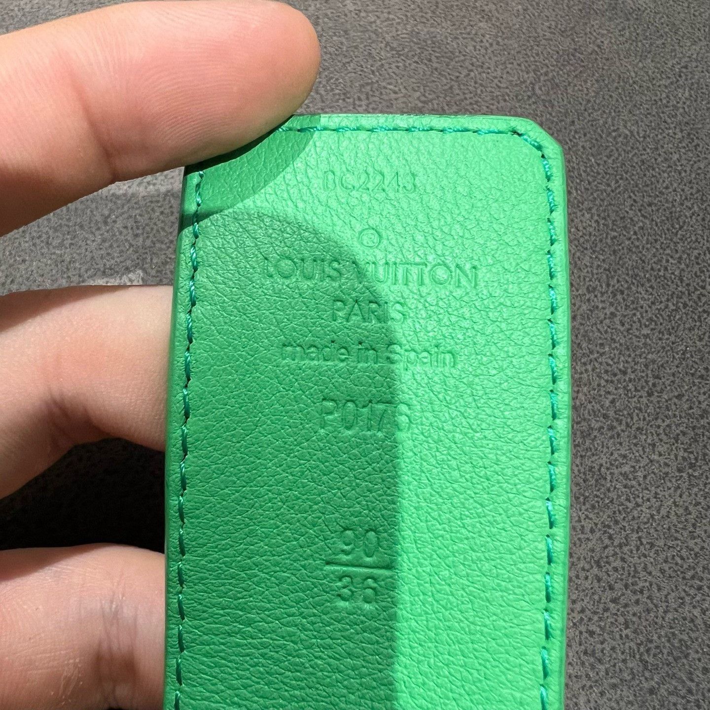 Louis Vuitton Louis Vuitton Retro Green Belt one size Men Size ONE SIZE - 5 Thumbnail