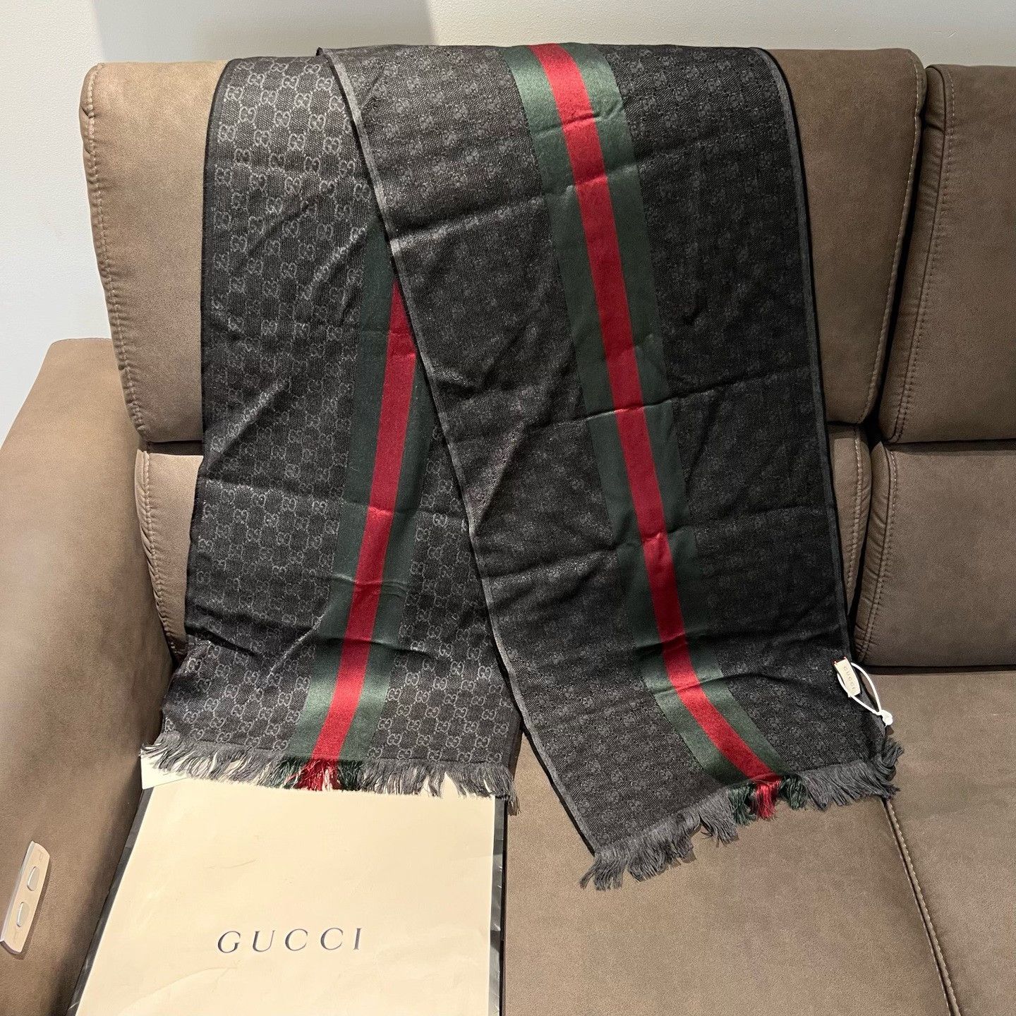 Gucci Gucci Striped Scarf one size Men Size ONE SIZE - 2 Thumbnail