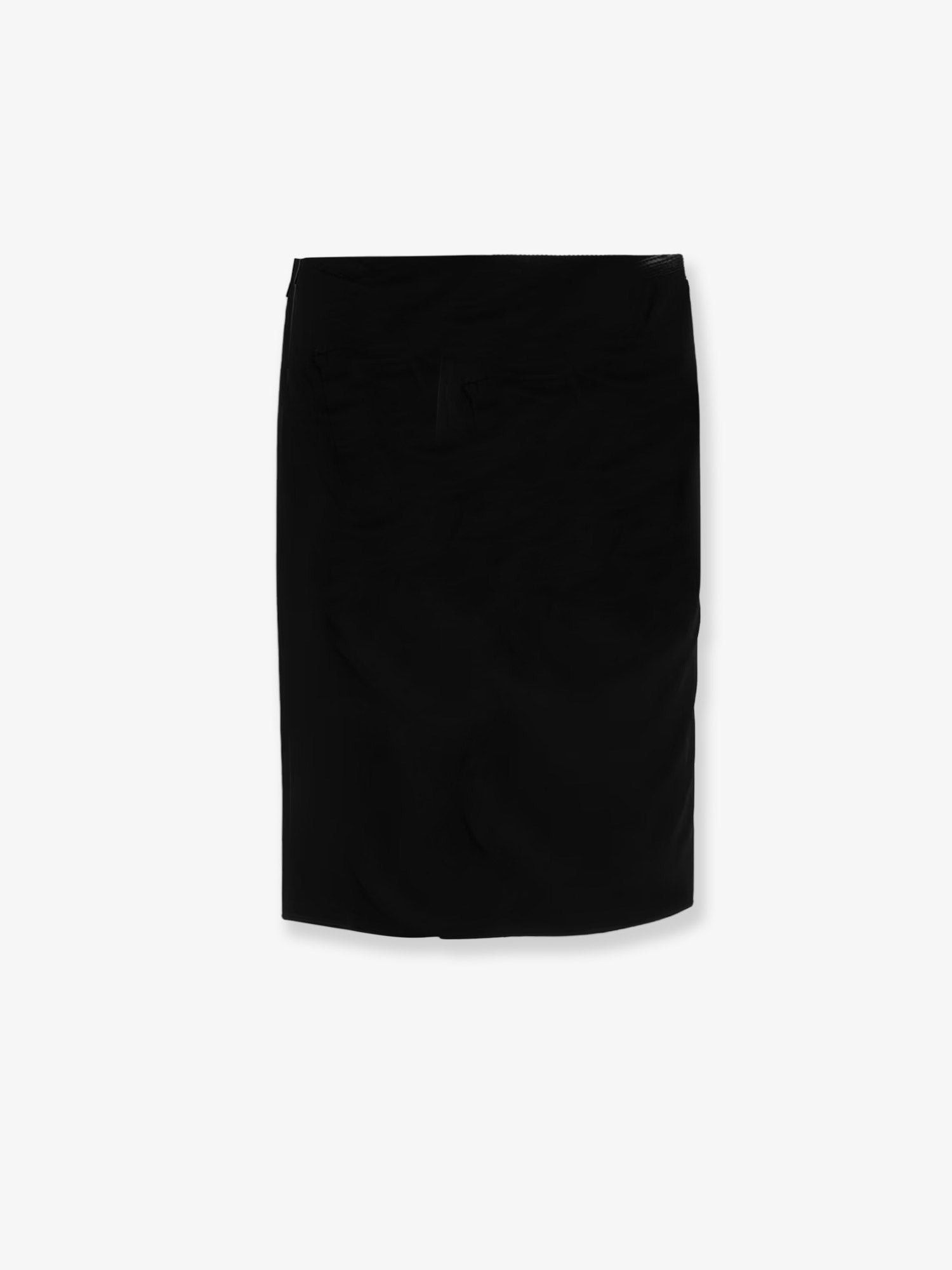 Versace Stretch Viscose Midi Skirt Size 27" / US 4 / IT 40 - 2 Thumbnail