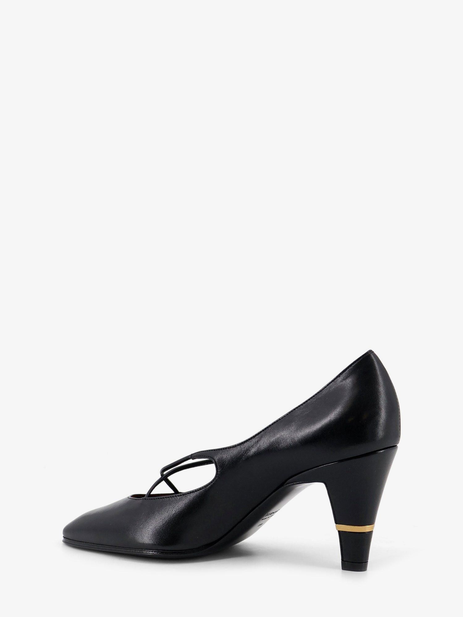 Versace Criss-Cross Medallion Leather Pumps Size US 10 / IT 40 - 3 Thumbnail