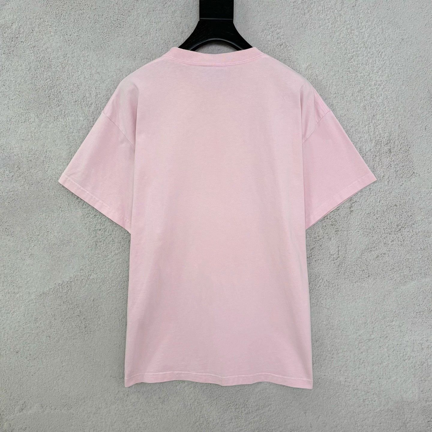 Balenciaga Balenciaga Printed Oversized Pink T-Shirt m Men Size US M / EU 48-50 / 2 - 2 Thumbnail