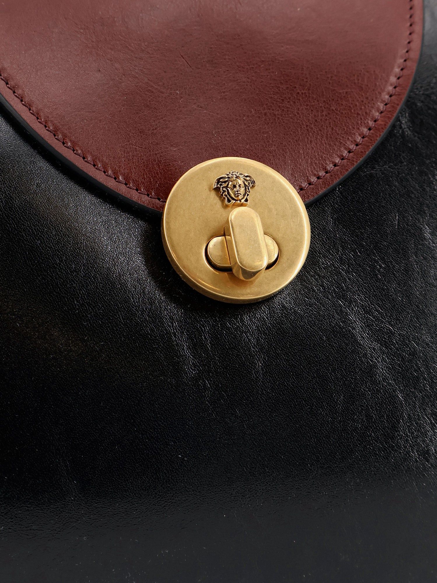 Versace Vivian Leather Shoulder Bag Size ONE SIZE - 5 Thumbnail