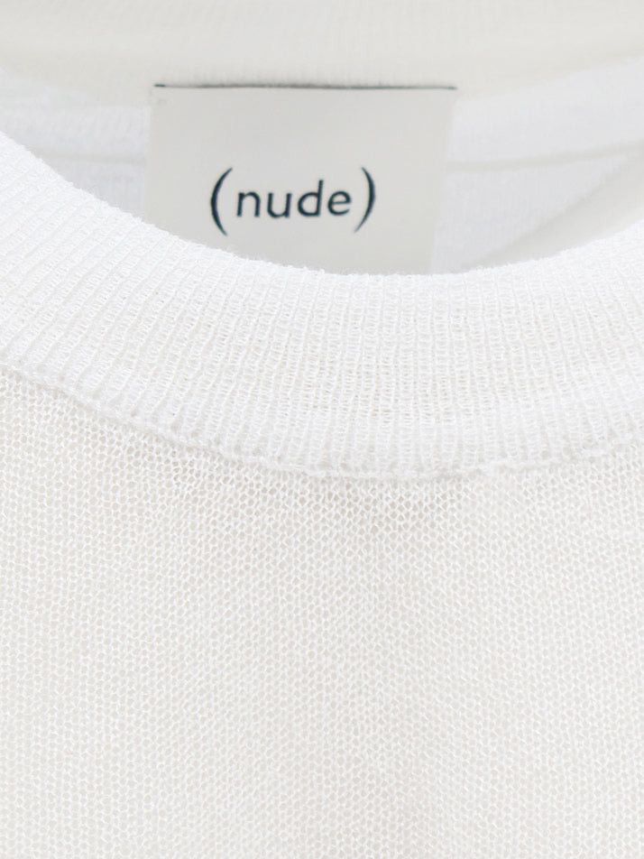 Nude Cotton Blend T-Shirt Size XS / US 0-2 / IT 36-38 - 3 Thumbnail