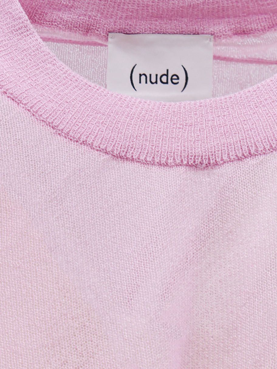 Nude Cotton Blend T-Shirt Size M / US 6-8 / IT 42-44 - 3 Thumbnail