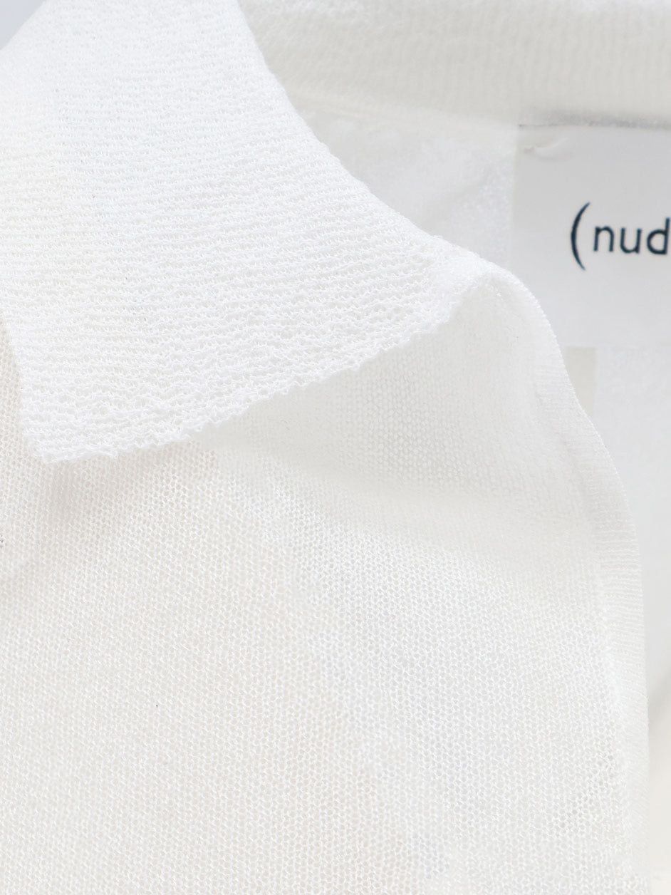 Nude Cotton Blend Polo Shirt Size XS / US 0-2 / IT 36-38 - 3 Thumbnail
