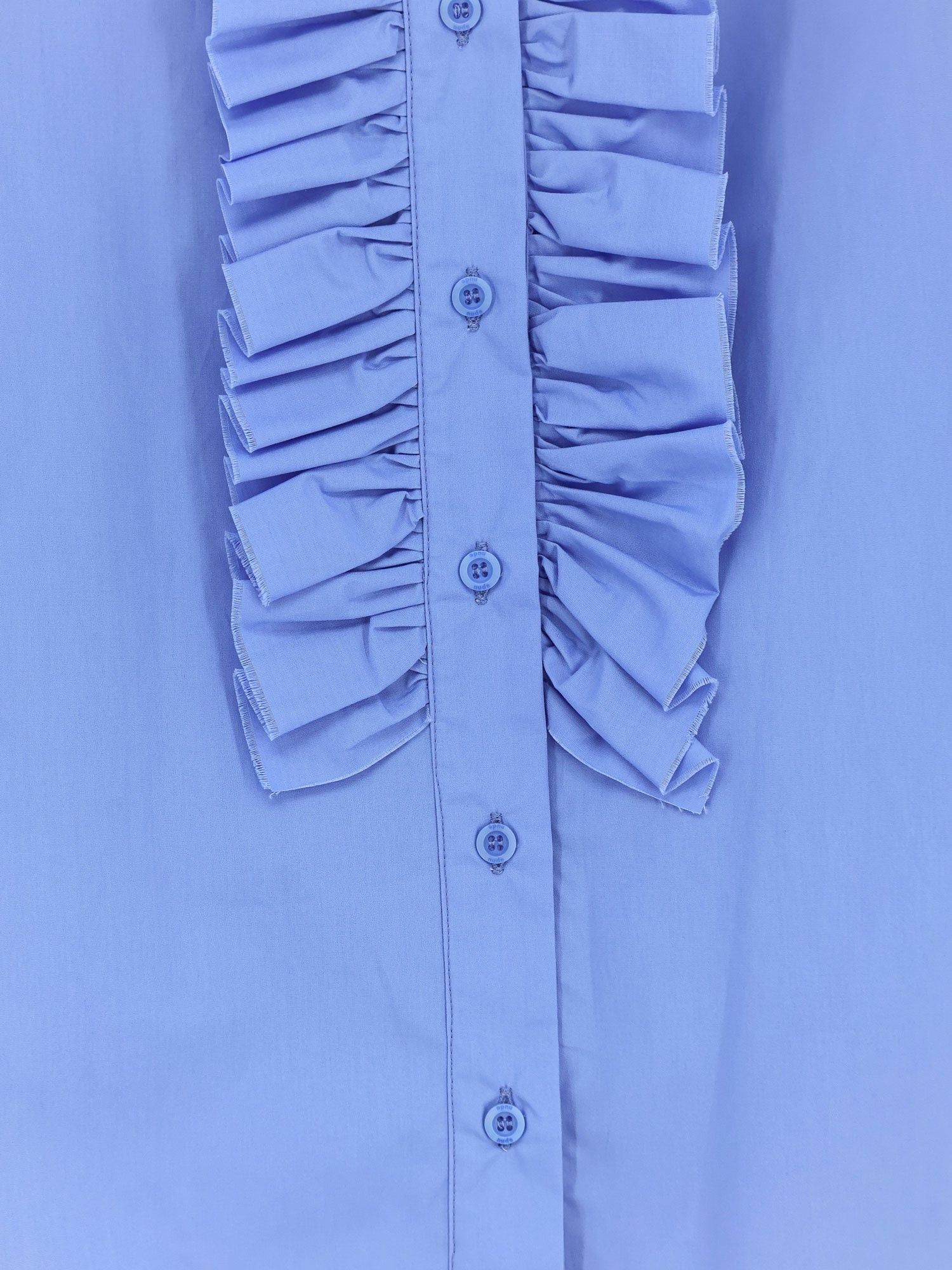 Nude Oversize Cotton Shirt Size M / US 6-8 / IT 42-44 - 3 Thumbnail