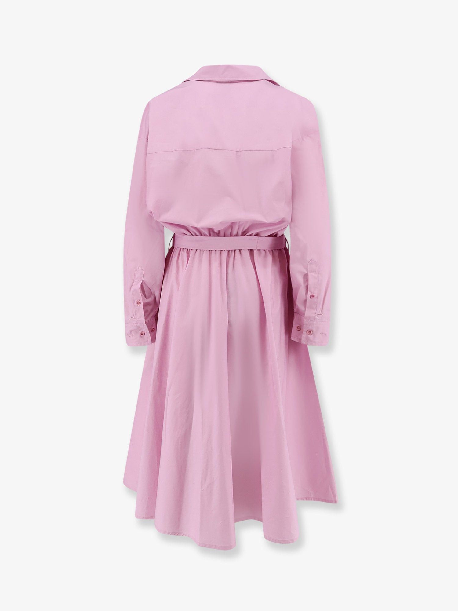 Nude Cotton Polo Dress Size M / US 6-8 / IT 42-44 - 2 Thumbnail