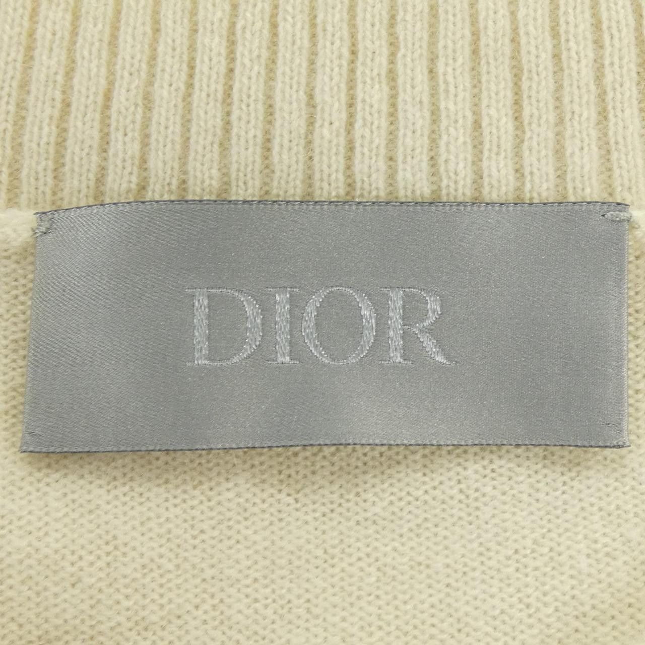 Dior Dior Christian Dior Cashmere Knit Textile Tops 243M635AT460 DUTY FREE for USA Size ONE SIZE - 4 Thumbnail