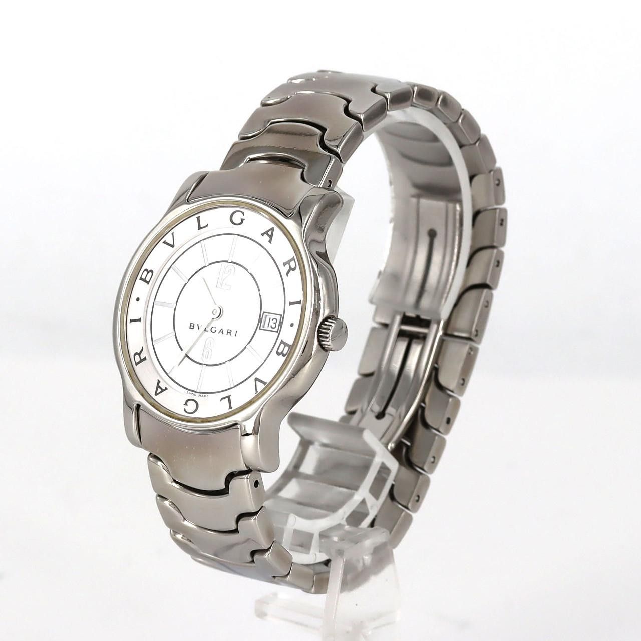 Bvlgari Bvlgari Bvlgari Solo Tempo Stainless Steel Quartz Metal Quartz ST35S/ST35WSSD DUTY FREE for USA Size ONE SIZE - 2 Thumbnail