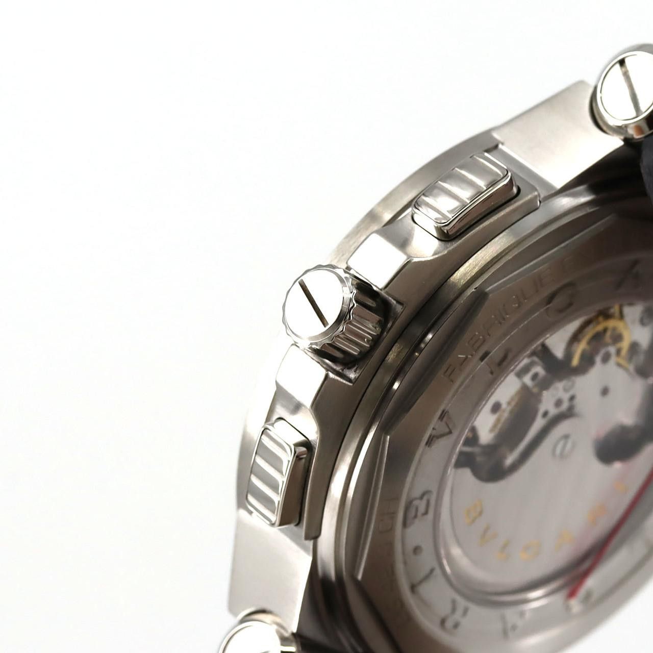Bvlgari Bvlgari Bvlgari Diagono Calibro 303 Stainless Steel Watch Metal Automatic DG42SCH/DG42BSLDCH DUTY FREE for USA Size ONE SIZE - 5 Thumbnail