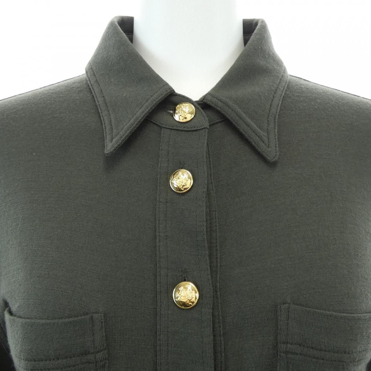 Celine Celine CELINE Cashmere Blend Dress Textile Dresses 2X561453L DUTY FREE for USA Size ONE SIZE - 5 Thumbnail
