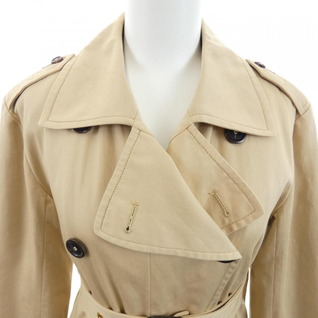 Louis Vuitton Louis Vuitton Louis Vuitton Trench Coat Textile Outerwear FIOX24TIX DUTY FREE for USA Size ONE SIZE - 5 Thumbnail