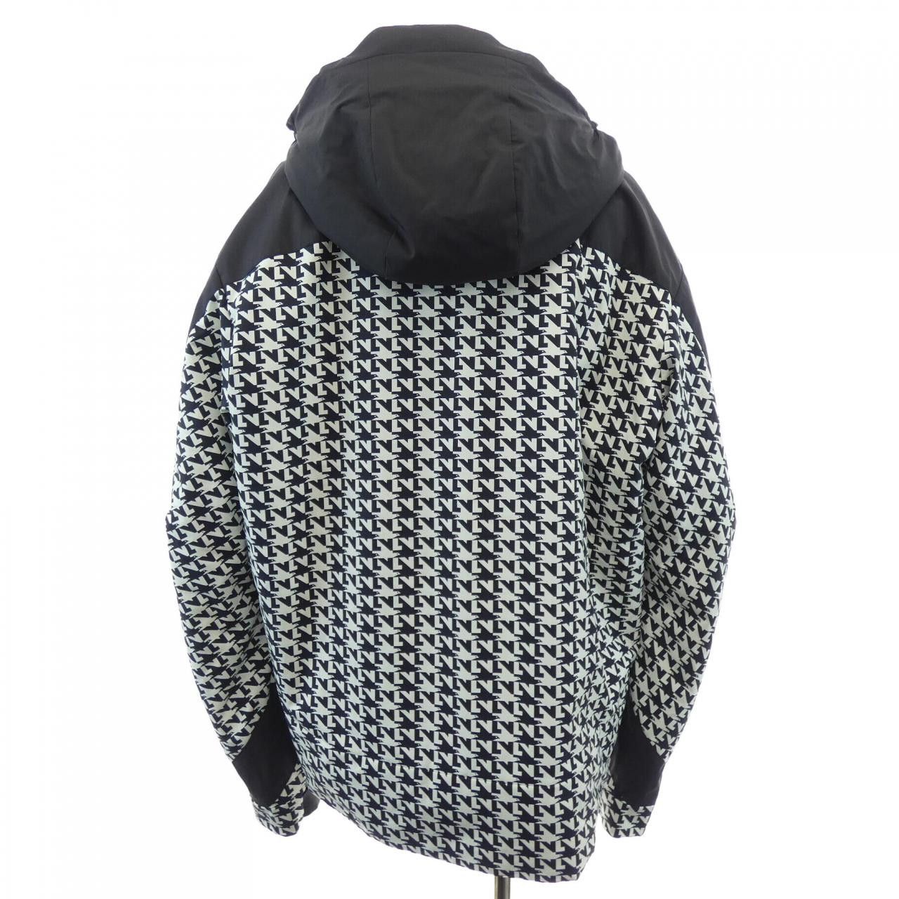 Louis Vuitton Louis Vuitton Louis Vuitton Bicolor Padded Hooded Jacket Textile Outerwear HOB03WJ34 DUTY FREE for USA Size ONE SIZE - 2 Thumbnail