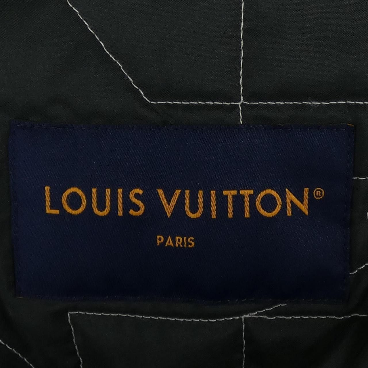 Louis Vuitton Louis Vuitton Louis Vuitton Bicolor Padded Hooded Jacket Textile Outerwear HOB03WJ34 DUTY FREE for USA Size ONE SIZE - 4 Thumbnail