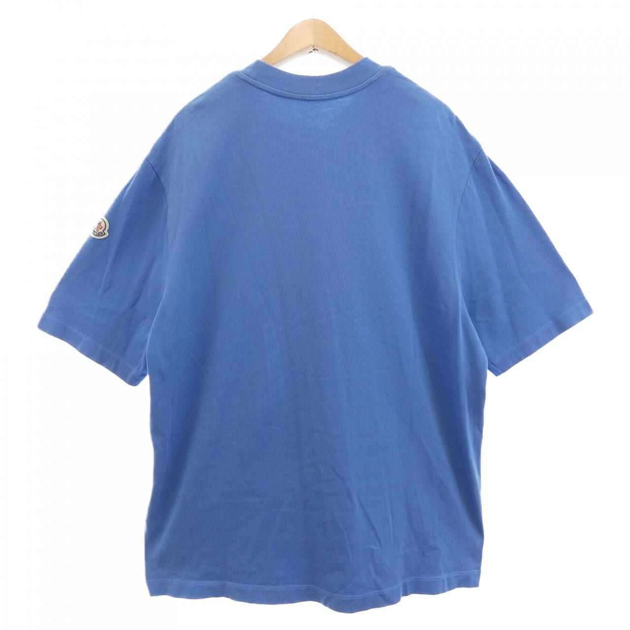 Moncler Moncler Moncler Cotton Tshirt Textile T-Shirts I10918C00005 DUTY FREE for USA Size ONE SIZE - 2 Thumbnail