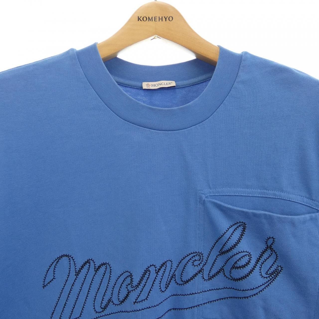 Moncler Moncler Moncler Cotton Tshirt Textile T-Shirts I10918C00005 DUTY FREE for USA Size ONE SIZE - 5 Thumbnail