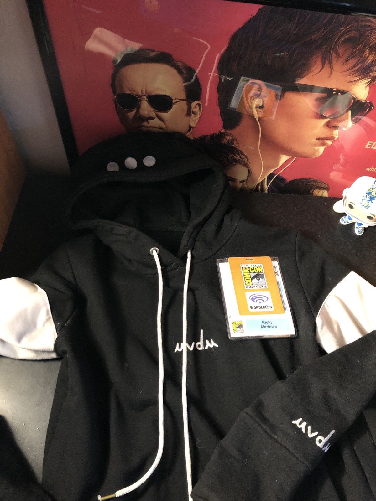 Msftsrep MSFTSRep MVDM Jaden Smith Black Ranger Hoodie Size US S / EU 44-46 / 1 - 1 Thumbnail