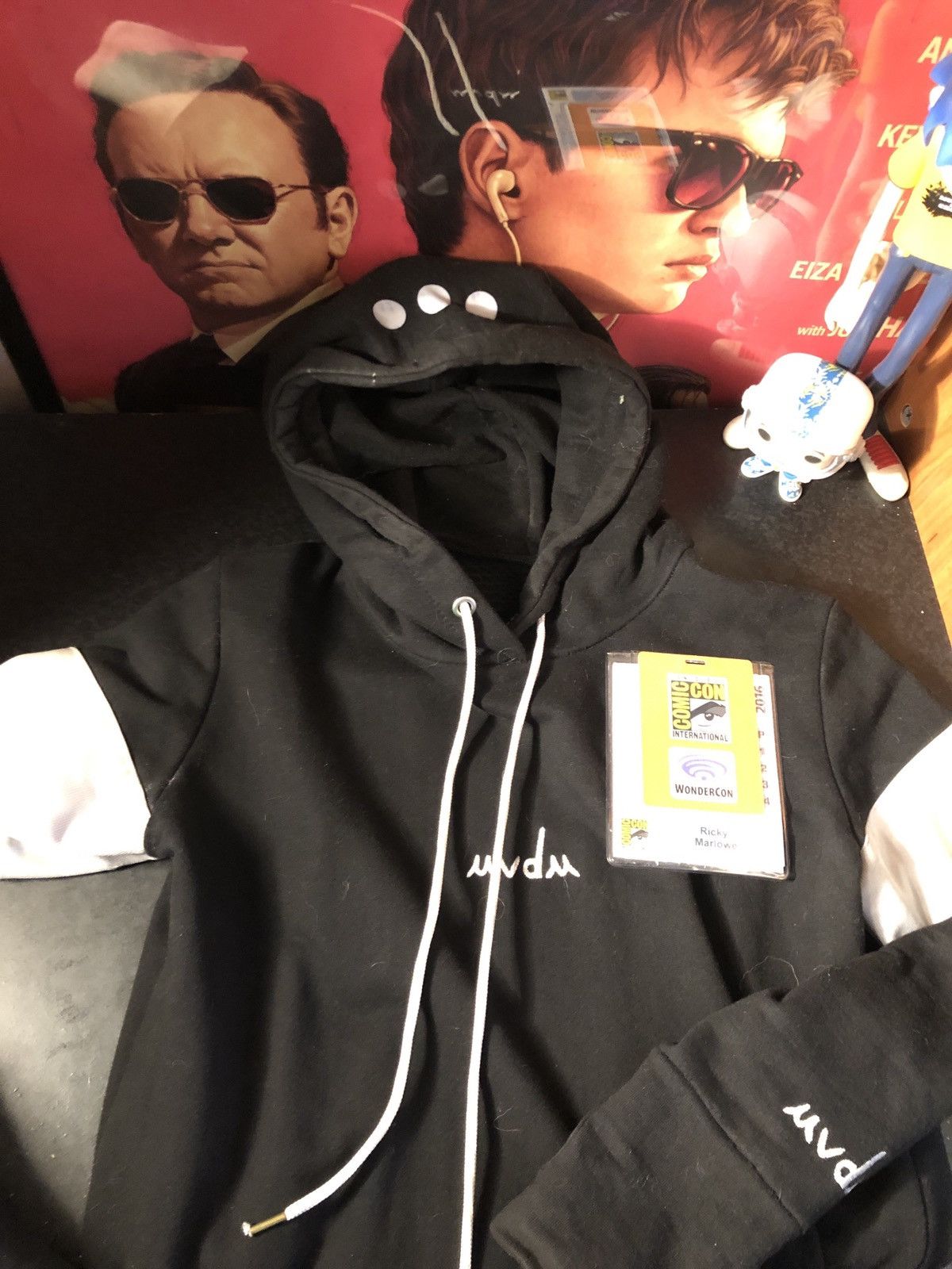 Msftsrep MSFTSRep MVDM Jaden Smith Black Ranger Hoodie Size US S / EU 44-46 / 1 - 2 Thumbnail