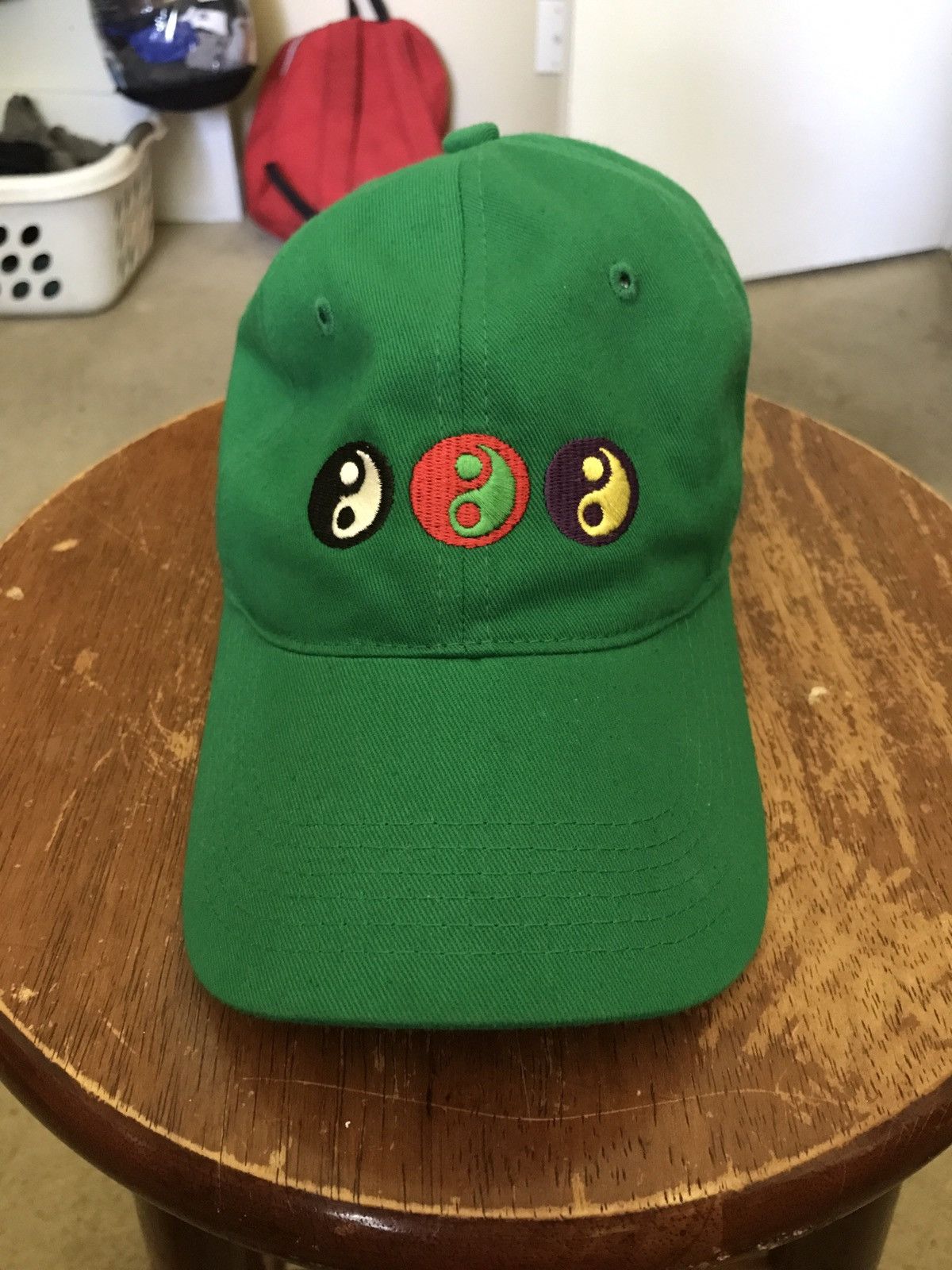 Gosha Rubchinskiy Gosha Yin Yang Cap Green DS Ying Yang Hat | Grailed