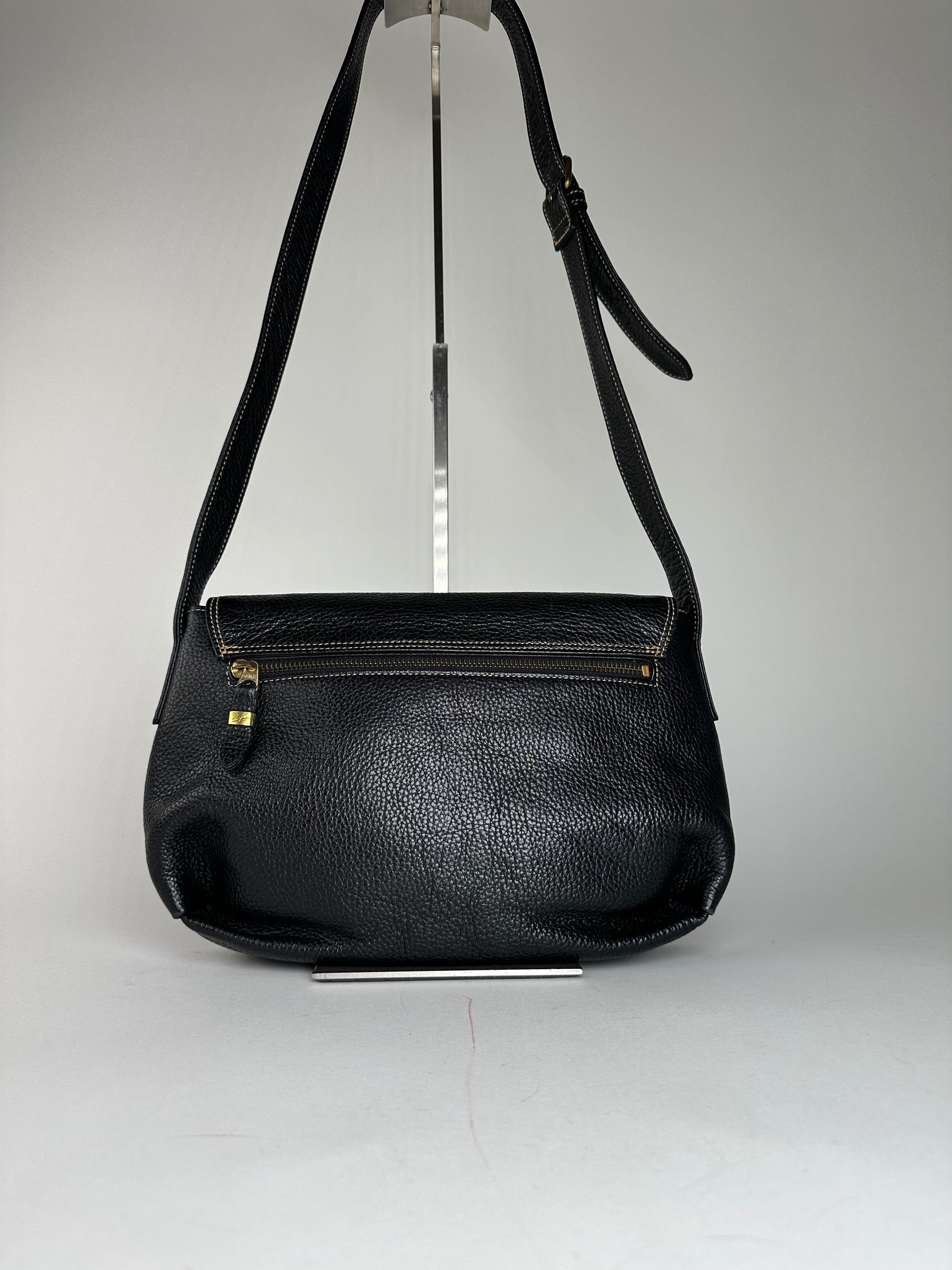 Givenchy Vintage Leather Shoulder / Crossbody Bag Black Size ONE SIZE - 2 Thumbnail